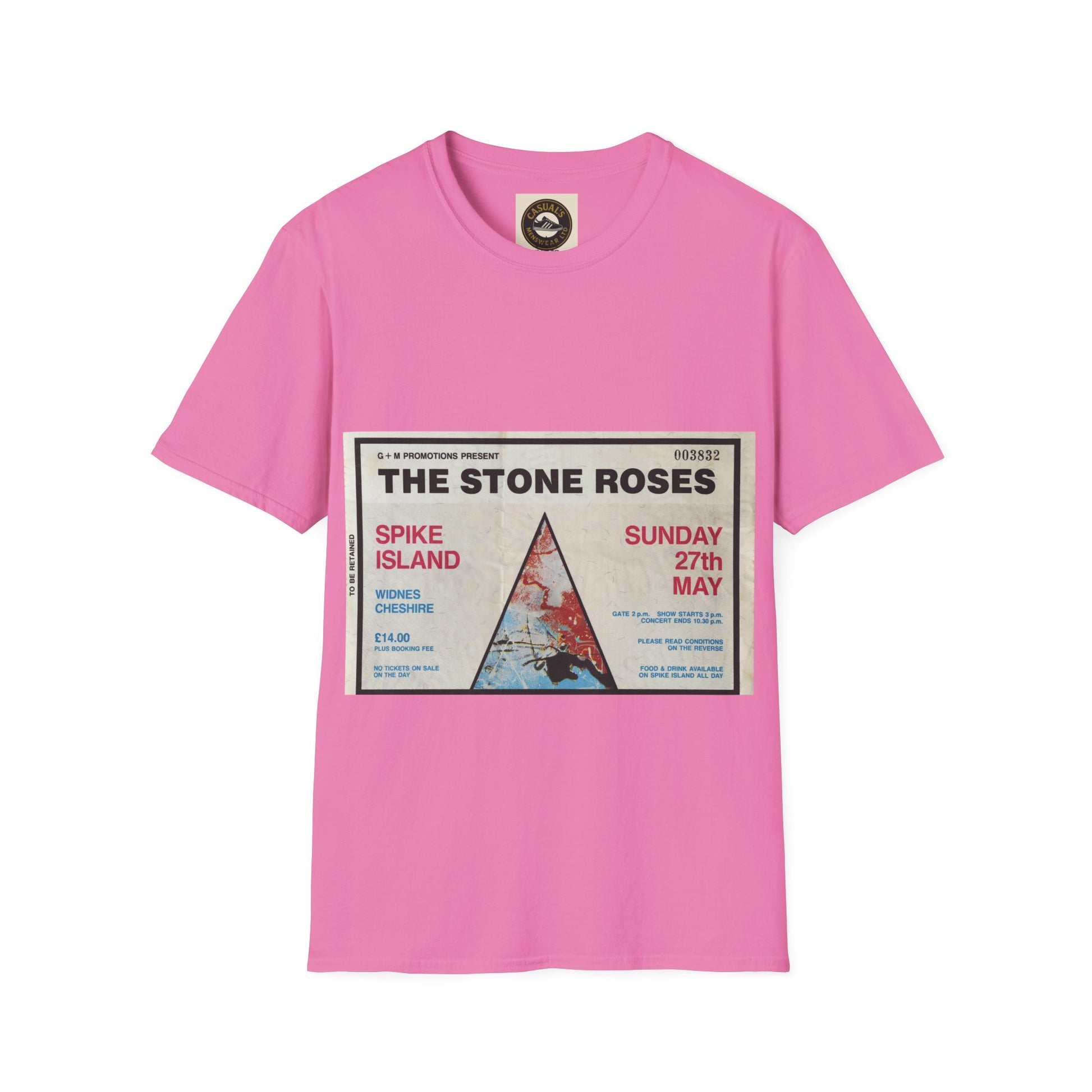 The Stone Roses Concert T-Shirt | Vintage Style Tee, Unisex Graphic Shirt, Music Lover Gift, Retro Band Apparel, Festival Outfit