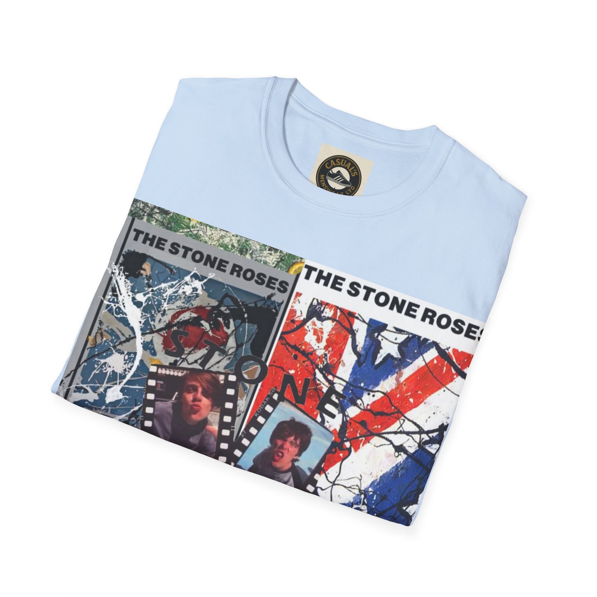 Stone Roses Retro Band Graphic T-Shirt, Vintage Style Shirt, Music Lover Gift, Unisex Fashion, 90s Inspired Tee, Casual Outfit