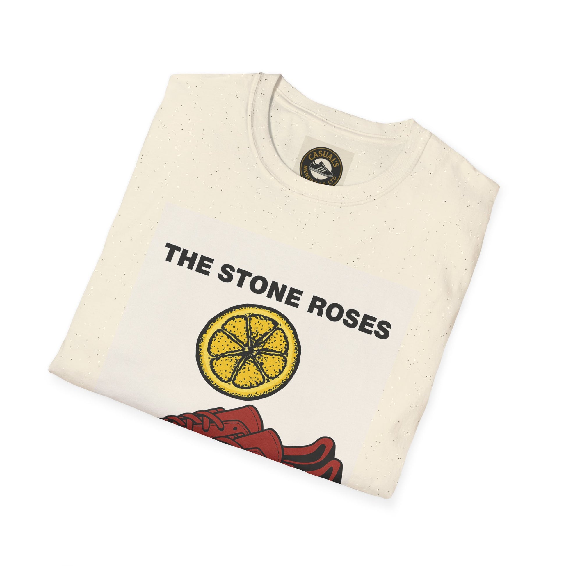 Stone Roses Adidas Retro Graphic Tee, Unisex T-Shirt, Vintage Band Shirt, Casual Wear, Music Lover Gift