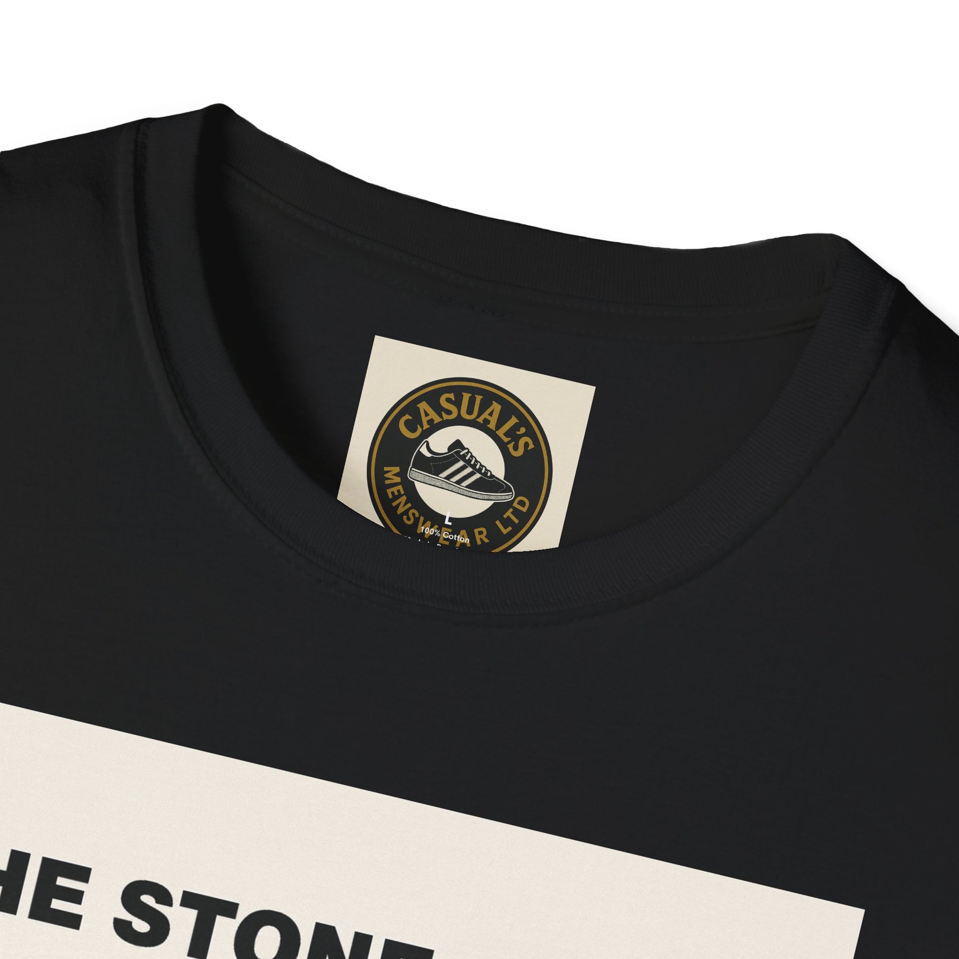 Stone Roses Adidas Retro Graphic Tee, Unisex T-Shirt, Vintage Band Shirt, Casual Wear, Music Lover Gift
