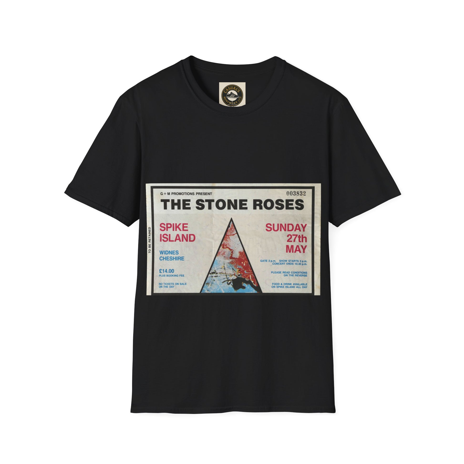The Stone Roses Concert T-Shirt | Vintage Style Tee, Unisex Graphic Shirt, Music Lover Gift, Retro Band Apparel, Festival Outfit