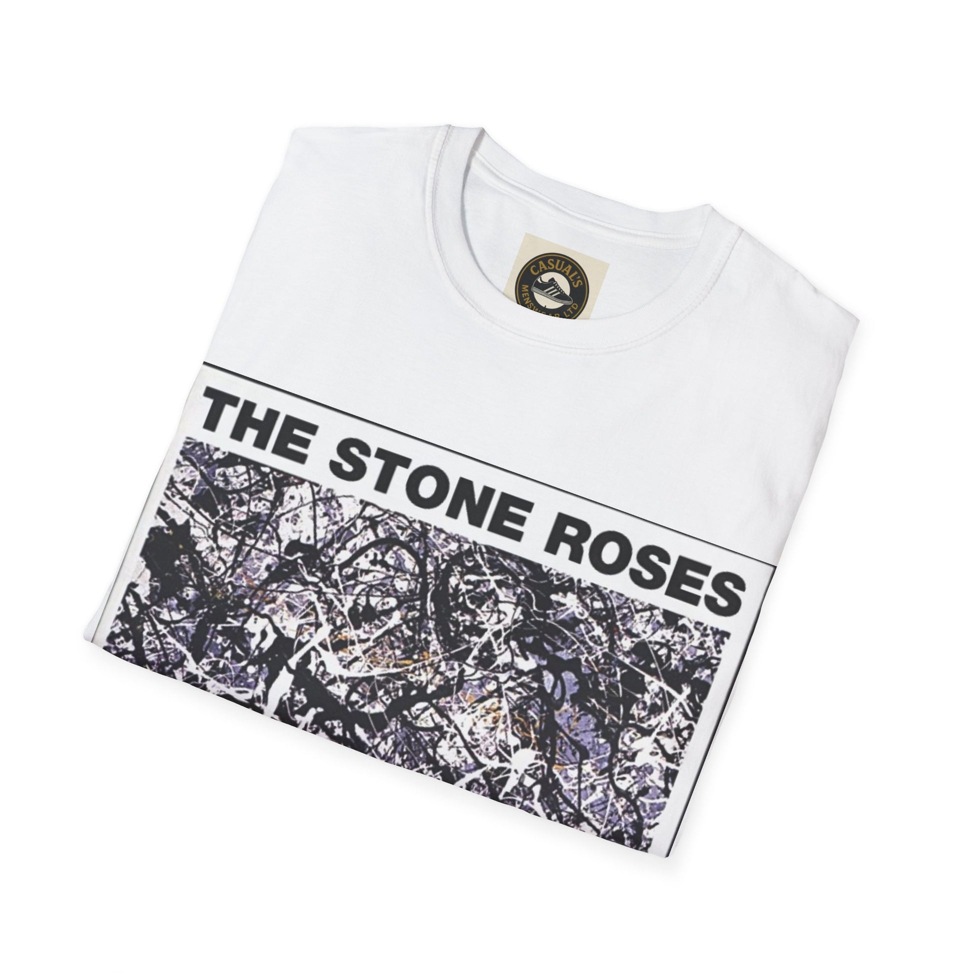 Stone Roses Graphic Tee, Unisex Soft T-Shirt, Music Fan Shirt, Vintage Band Tee, Casual Everyday Wear, Gift for Rock Lovers
