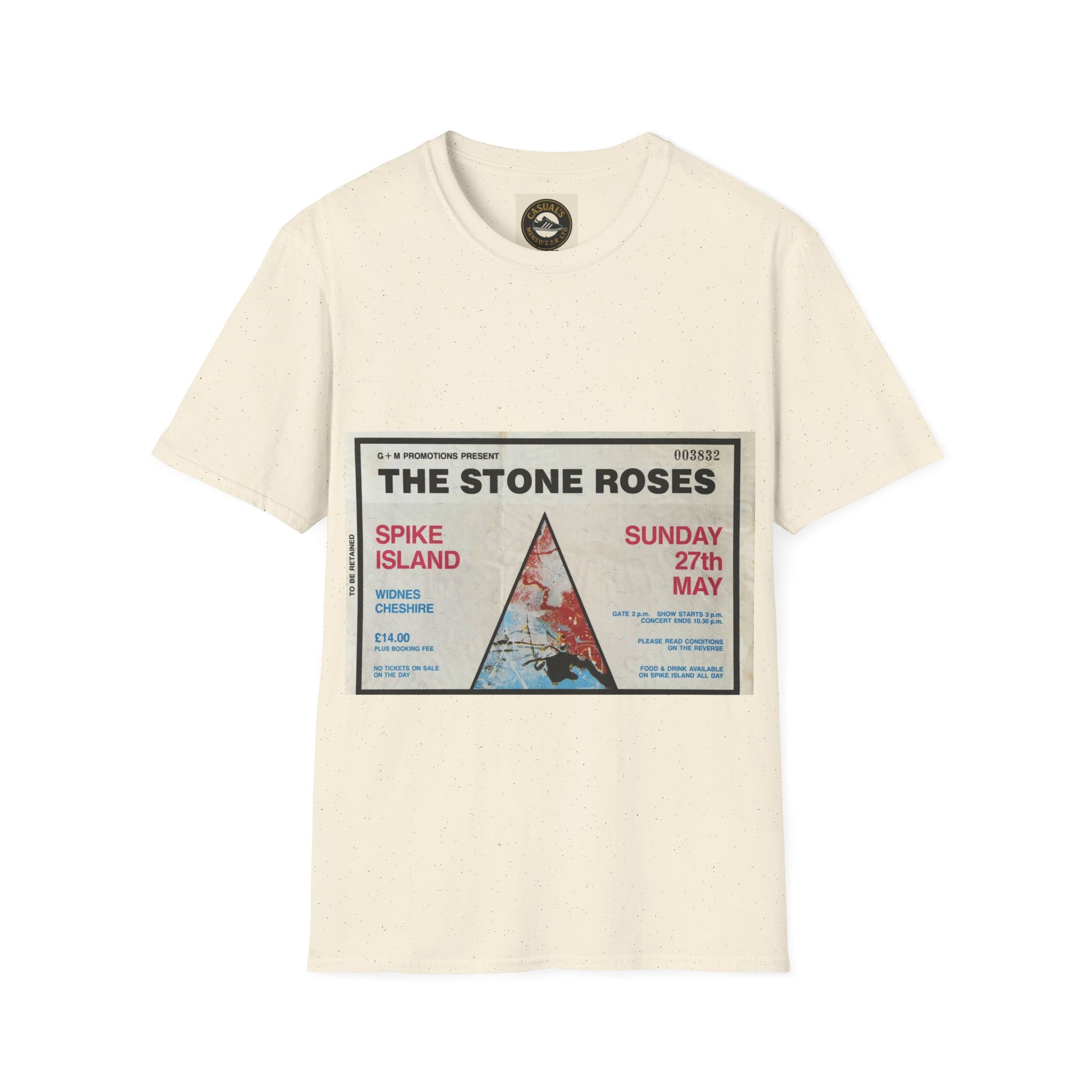 The Stone Roses Concert T-Shirt | Vintage Style Tee, Unisex Graphic Shirt, Music Lover Gift, Retro Band Apparel, Festival Outfit