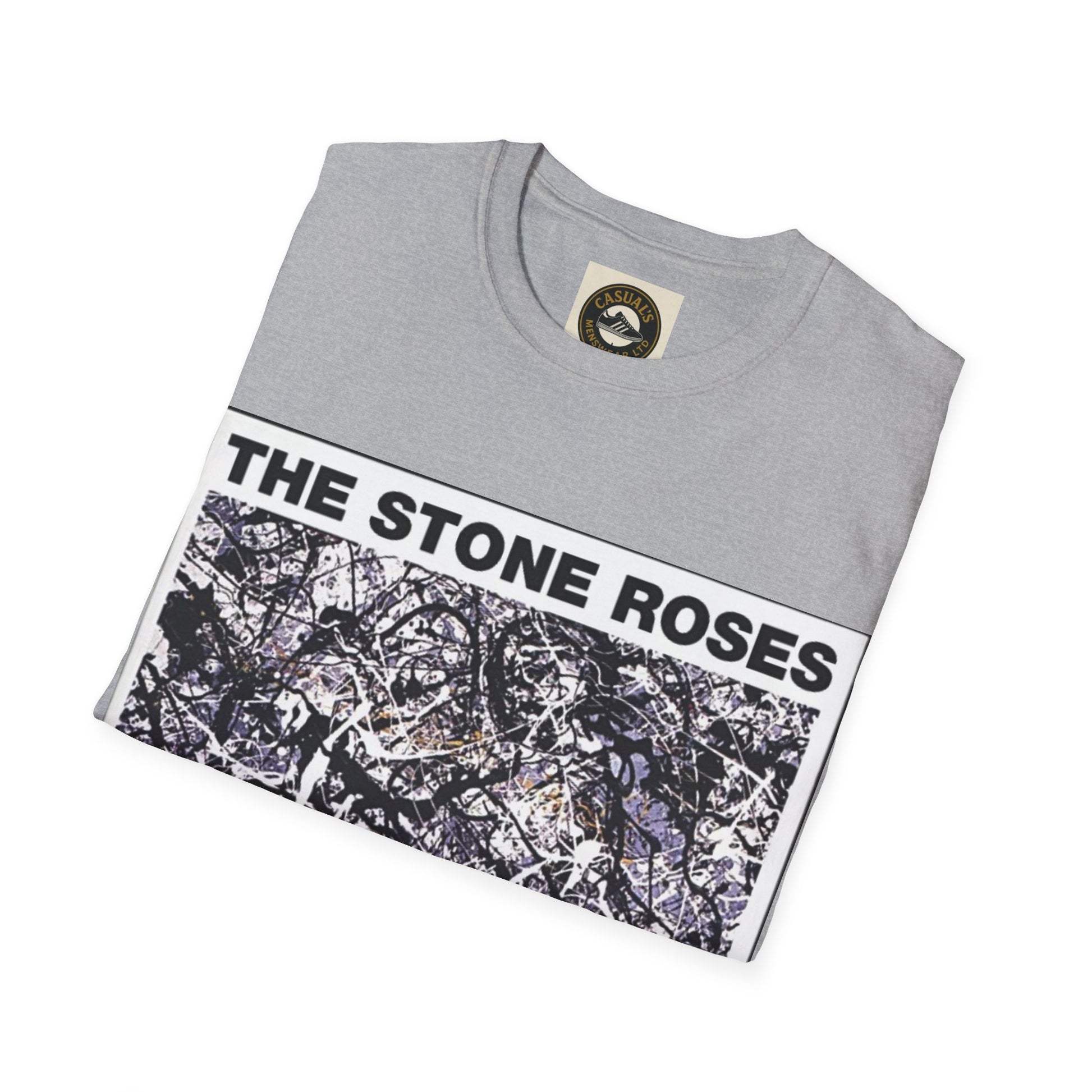 Stone Roses Graphic Tee, Unisex Soft T-Shirt, Music Fan Shirt, Vintage Band Tee, Casual Everyday Wear, Gift for Rock Lovers