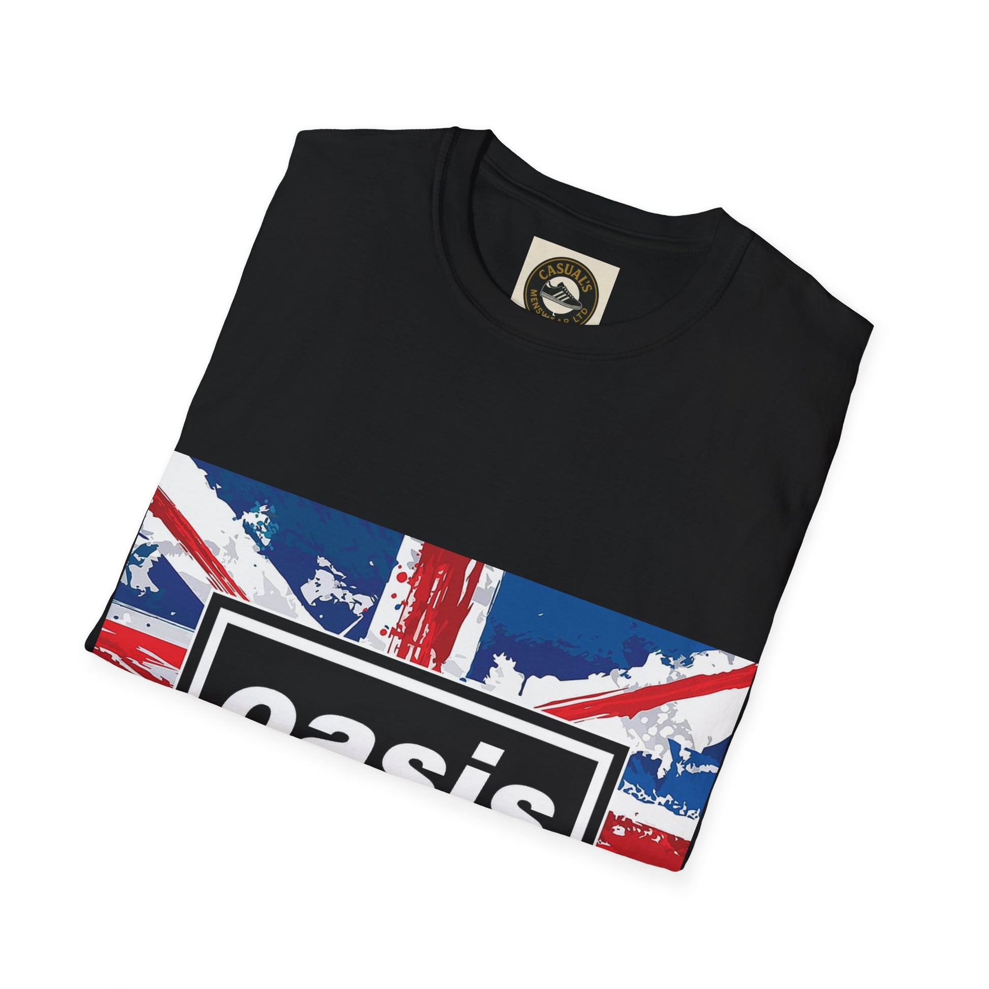 Oasis Inspired Vintage Unisex Softstyle T-Shirt, Casual Tee, Music Merchandise, Gift for Fans, Retro Apparel, Band T-Shirt