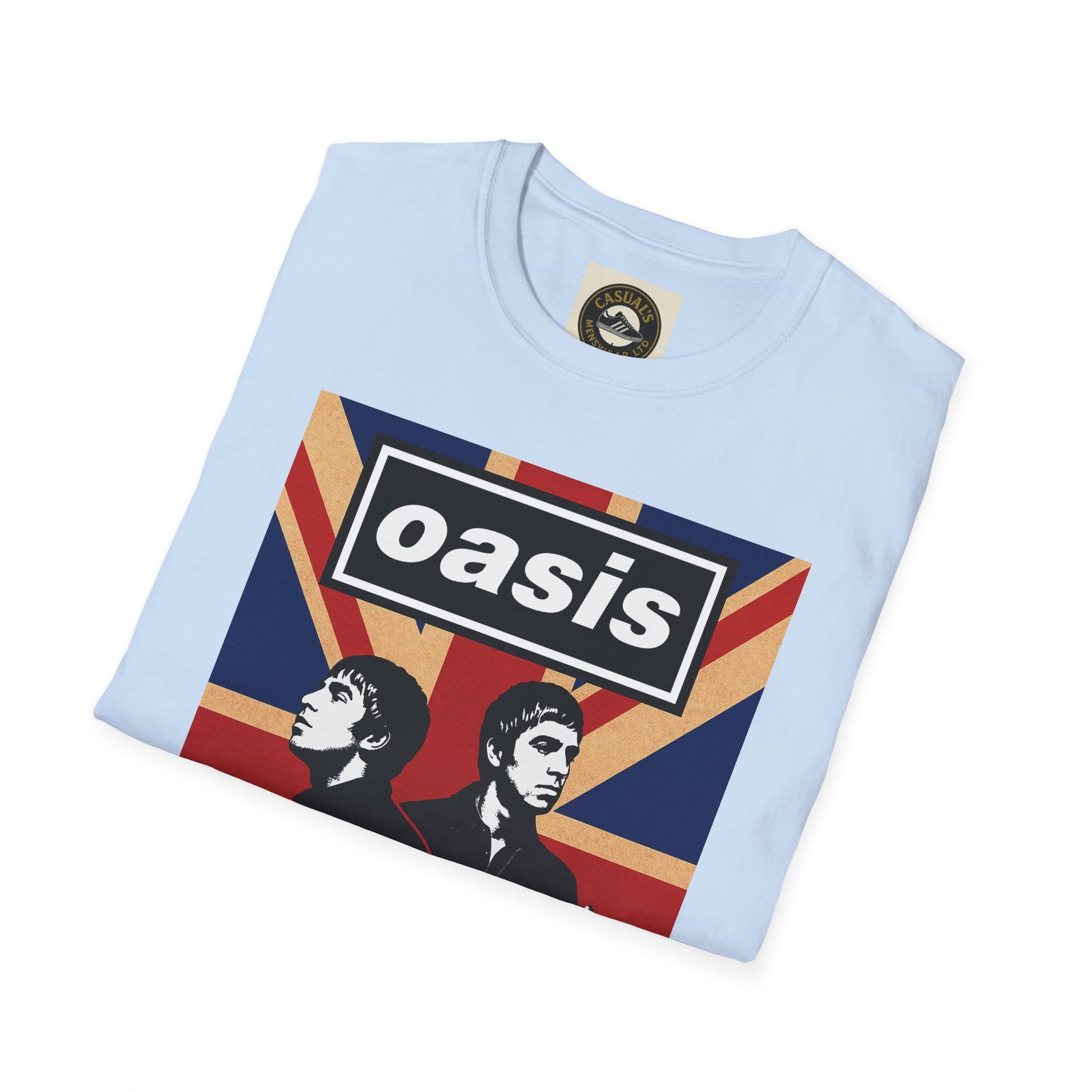 Oasis Band Unisex T-Shirt, Vintage Graphic Tee, Perfect for Concerts, Casual Wear, Music Lovers, Unique Gift Idea