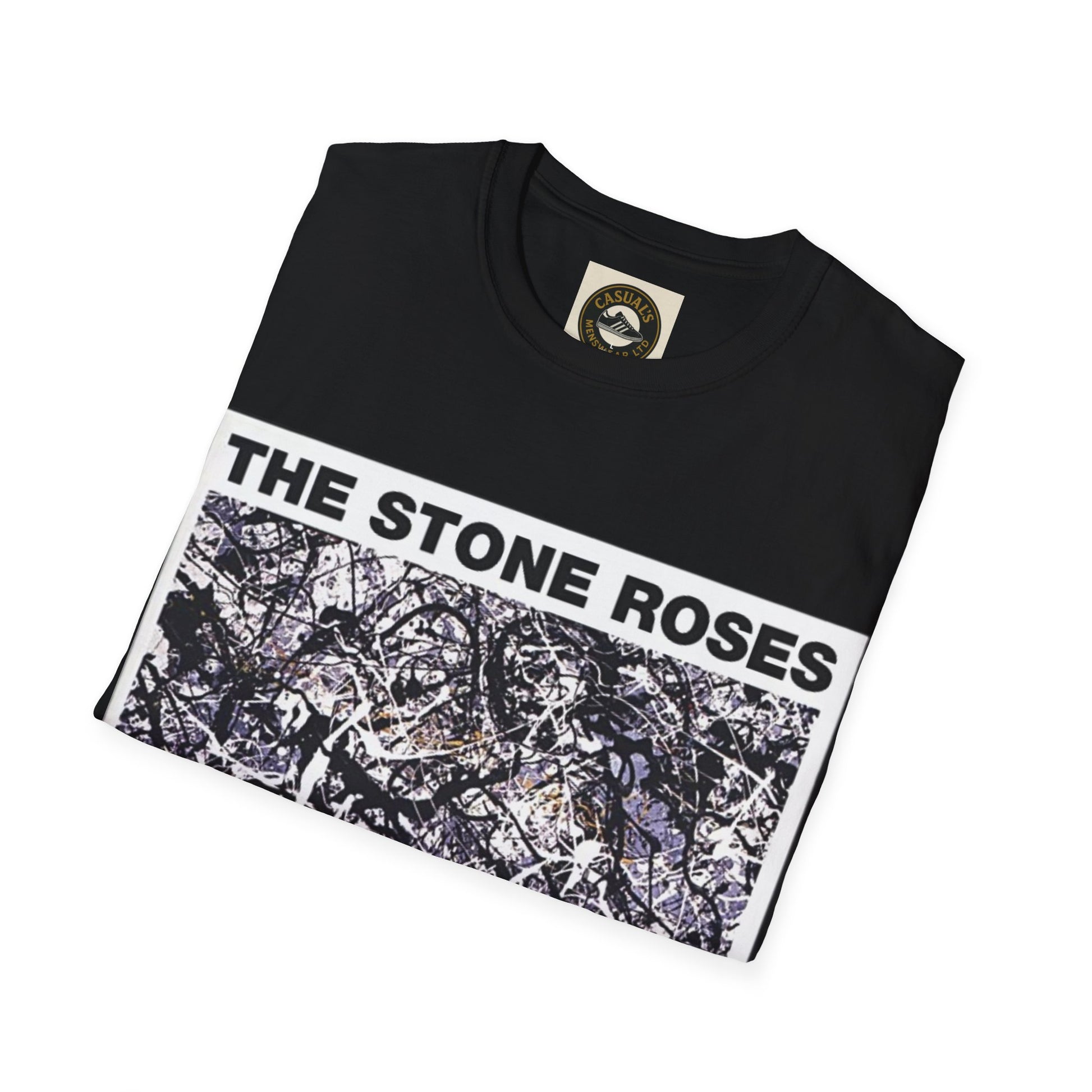 Stone Roses Graphic Tee, Unisex Soft T-Shirt, Music Fan Shirt, Vintage Band Tee, Casual Everyday Wear, Gift for Rock Lovers