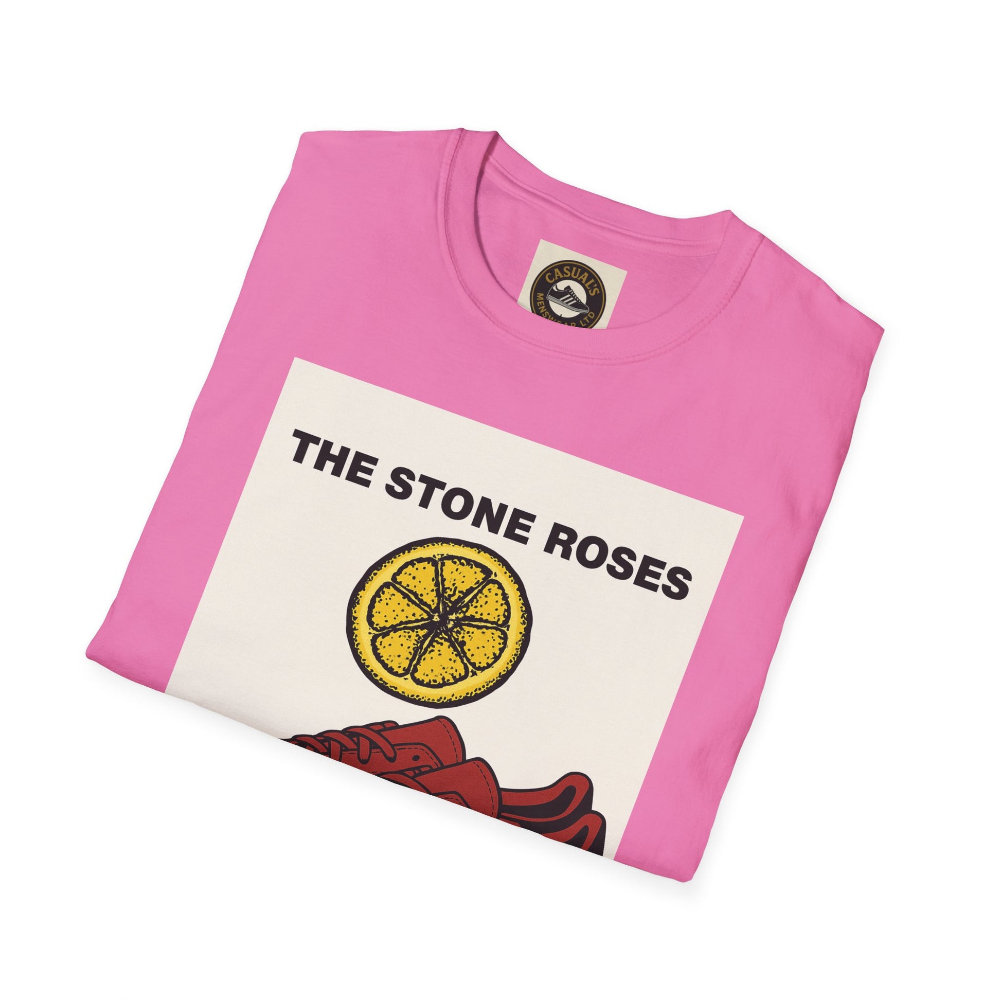 Stone Roses Adidas Retro Graphic Tee, Unisex T-Shirt, Vintage Band Shirt, Casual Wear, Music Lover Gift