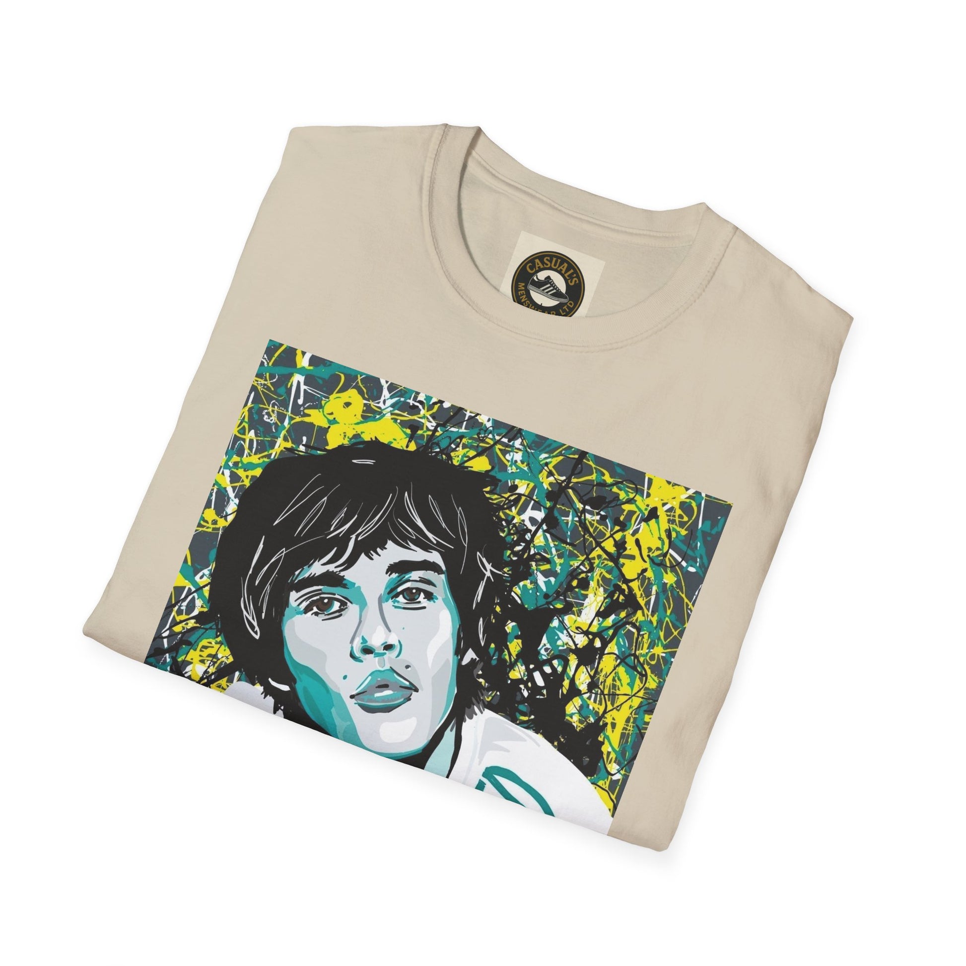 Stone Rosed I wanna Be Adored Unisex Softstyle T-Shirt with Artistic Design - "I Wanna Be Dressed" - Casual Tee for Creative Souls, Gift for Art Lovers, Music [...]