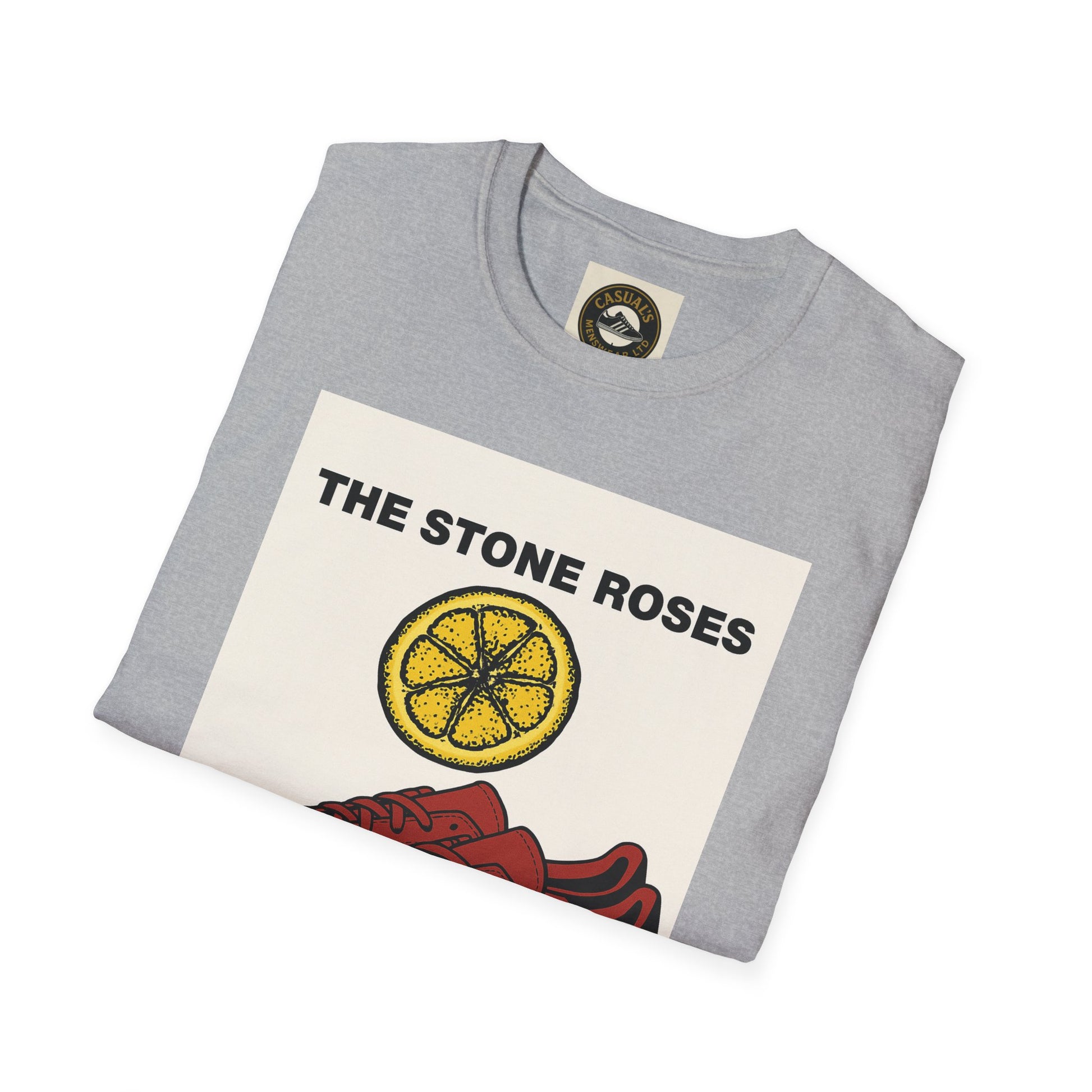 Stone Roses Adidas Retro Graphic Tee, Unisex T-Shirt, Vintage Band Shirt, Casual Wear, Music Lover Gift