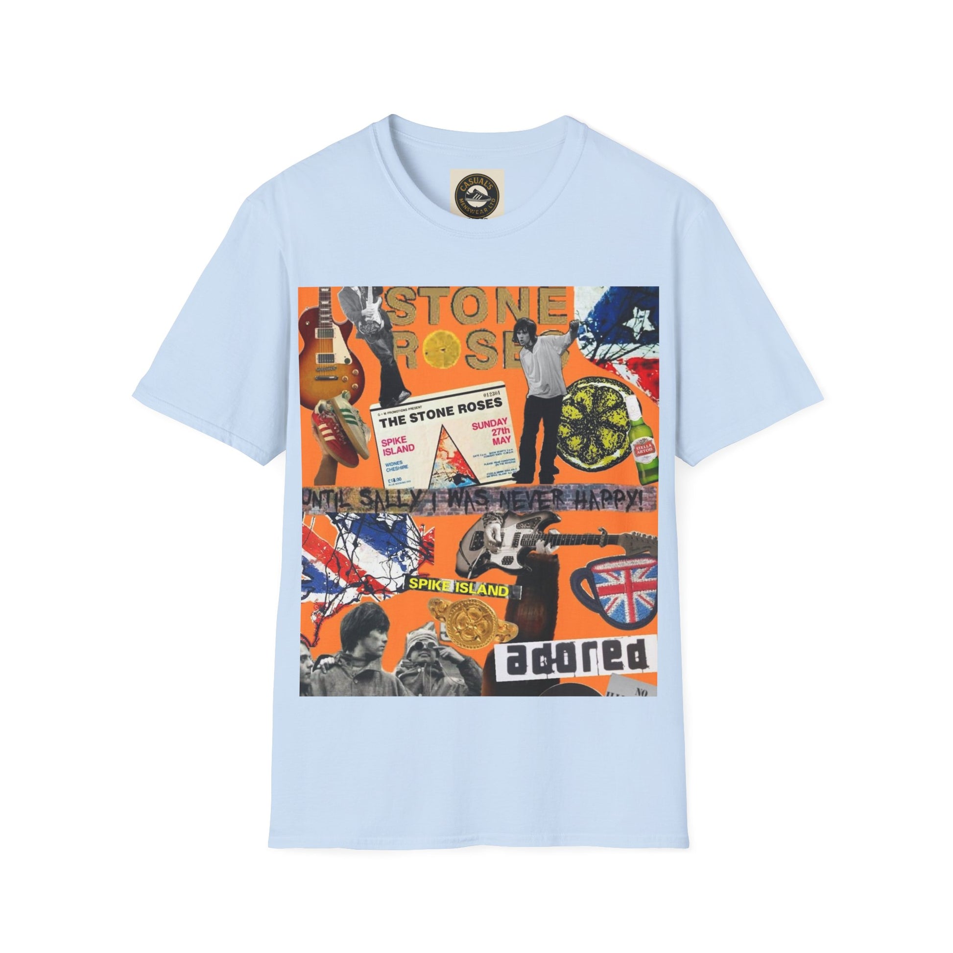 Stone Roses Iconic Unisex Softstyle T-Shirt