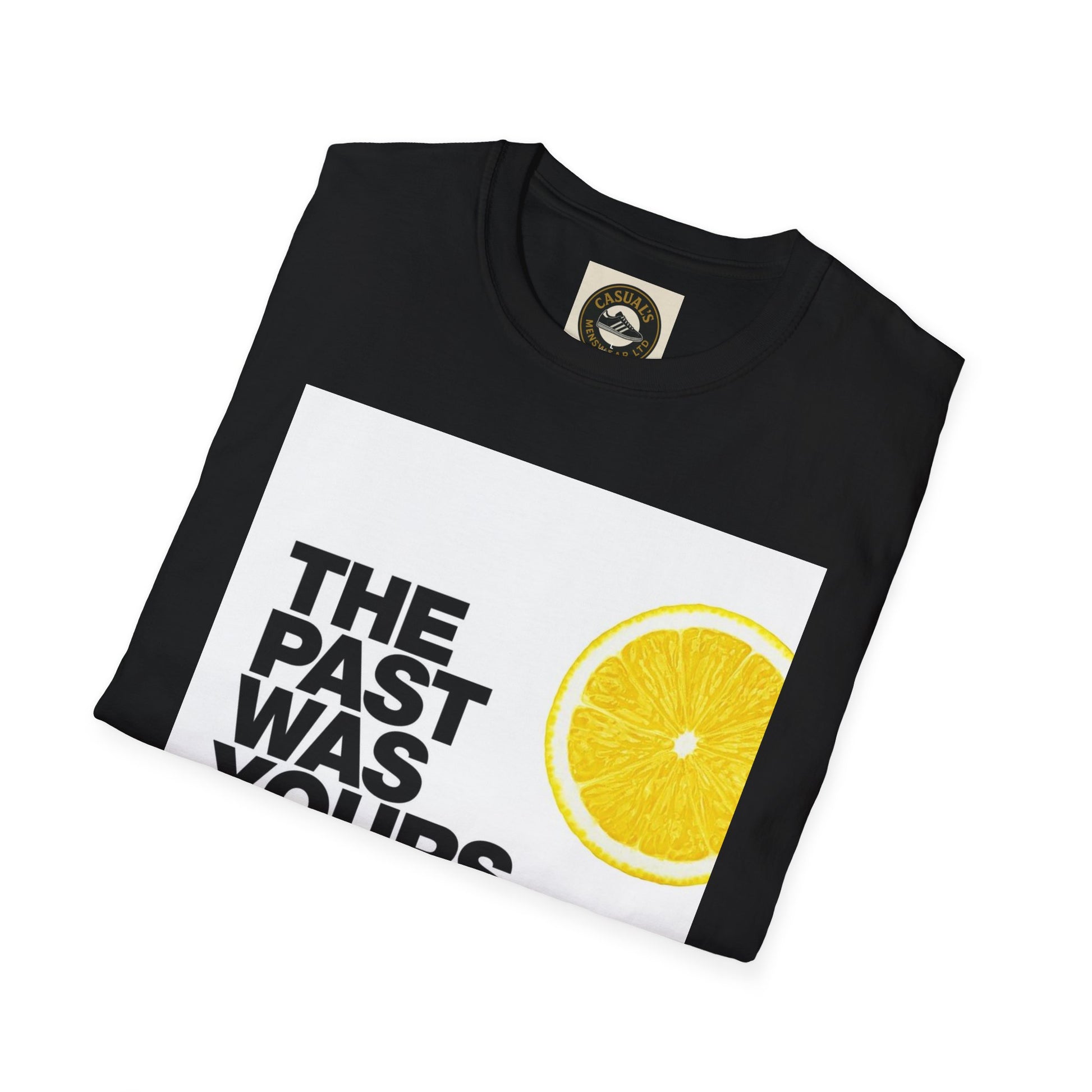 Stone Roses Unisex Softstyle T-Shirt - Retro Lemon Design, Casual Tee for Music Lovers, Ideal Gift for Birthdays, Festivals, and Daily Wear