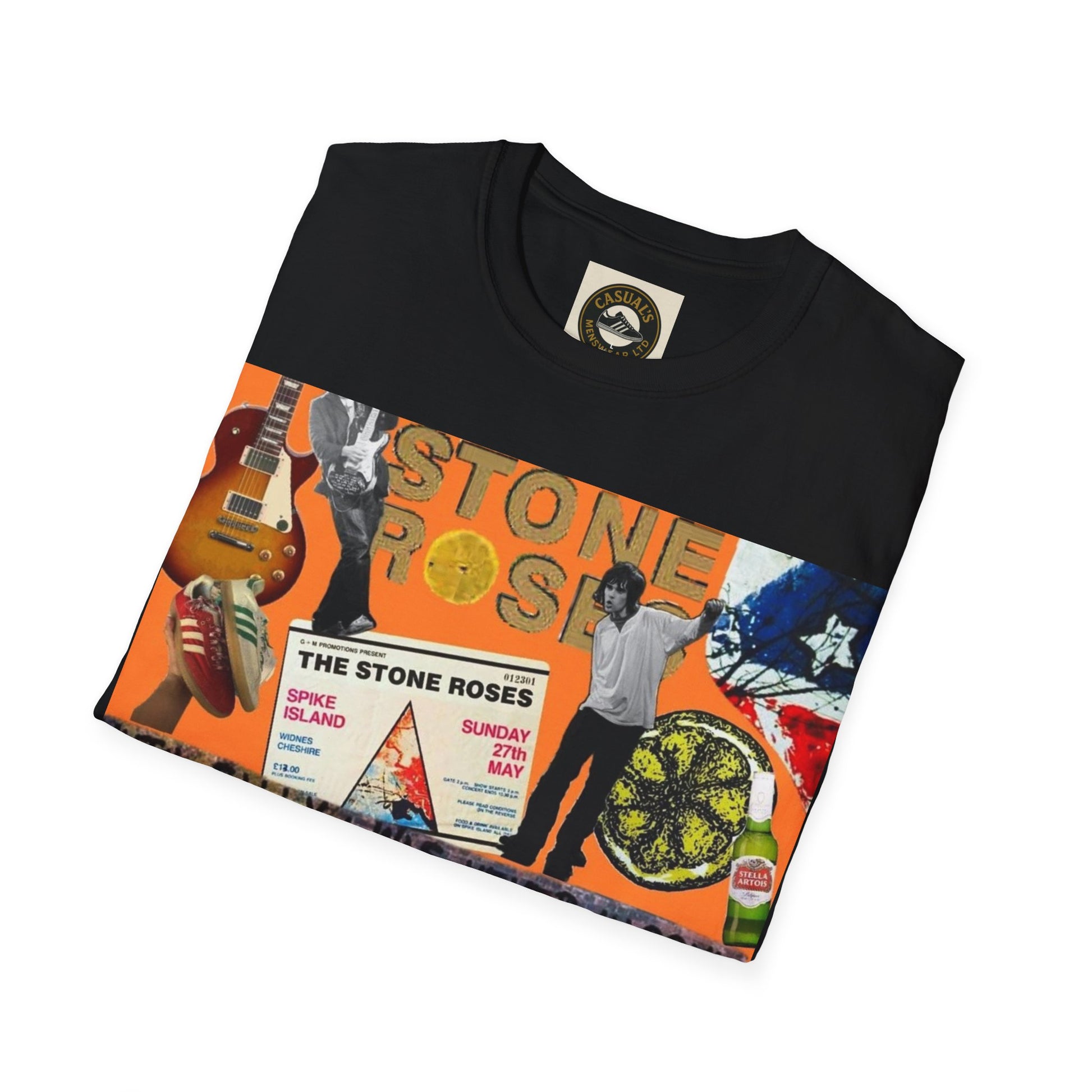 Stone Roses Iconic Unisex Softstyle T-Shirt