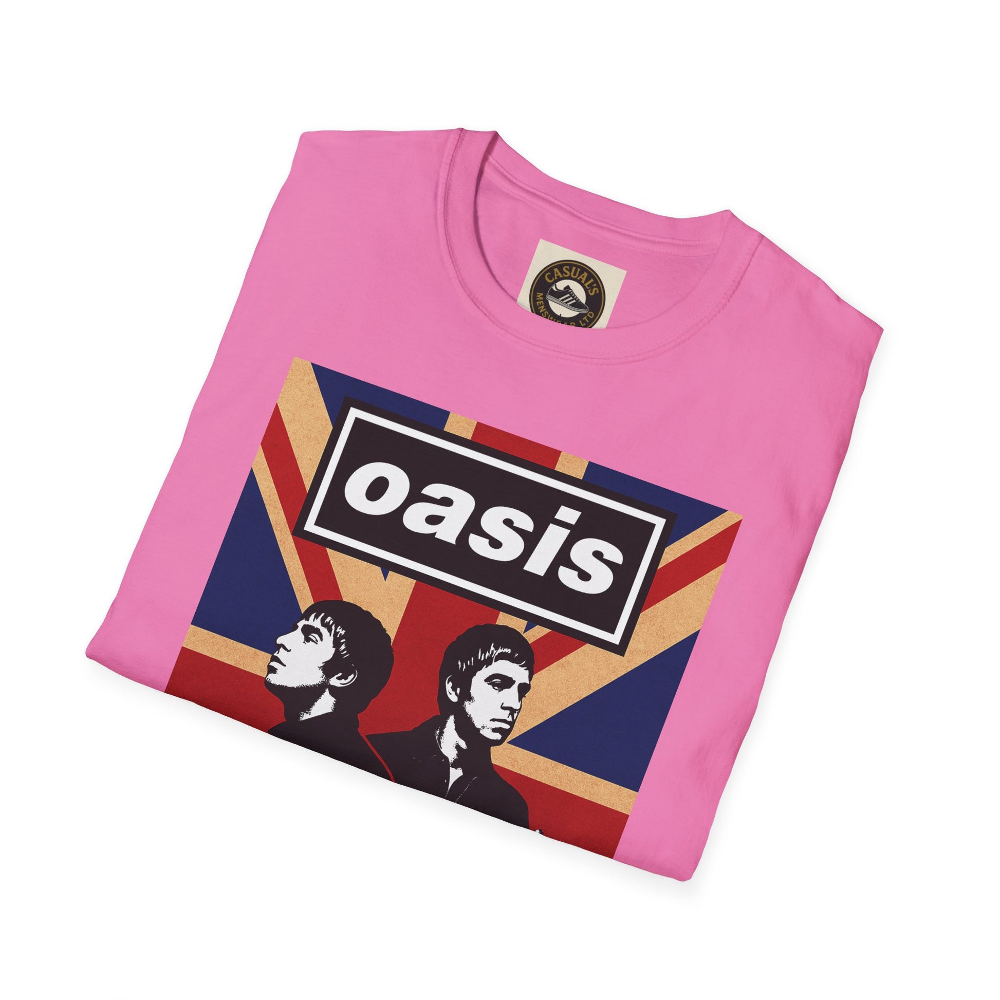 Oasis Band Unisex T-Shirt, Vintage Graphic Tee, Perfect for Concerts, Casual Wear, Music Lovers, Unique Gift Idea