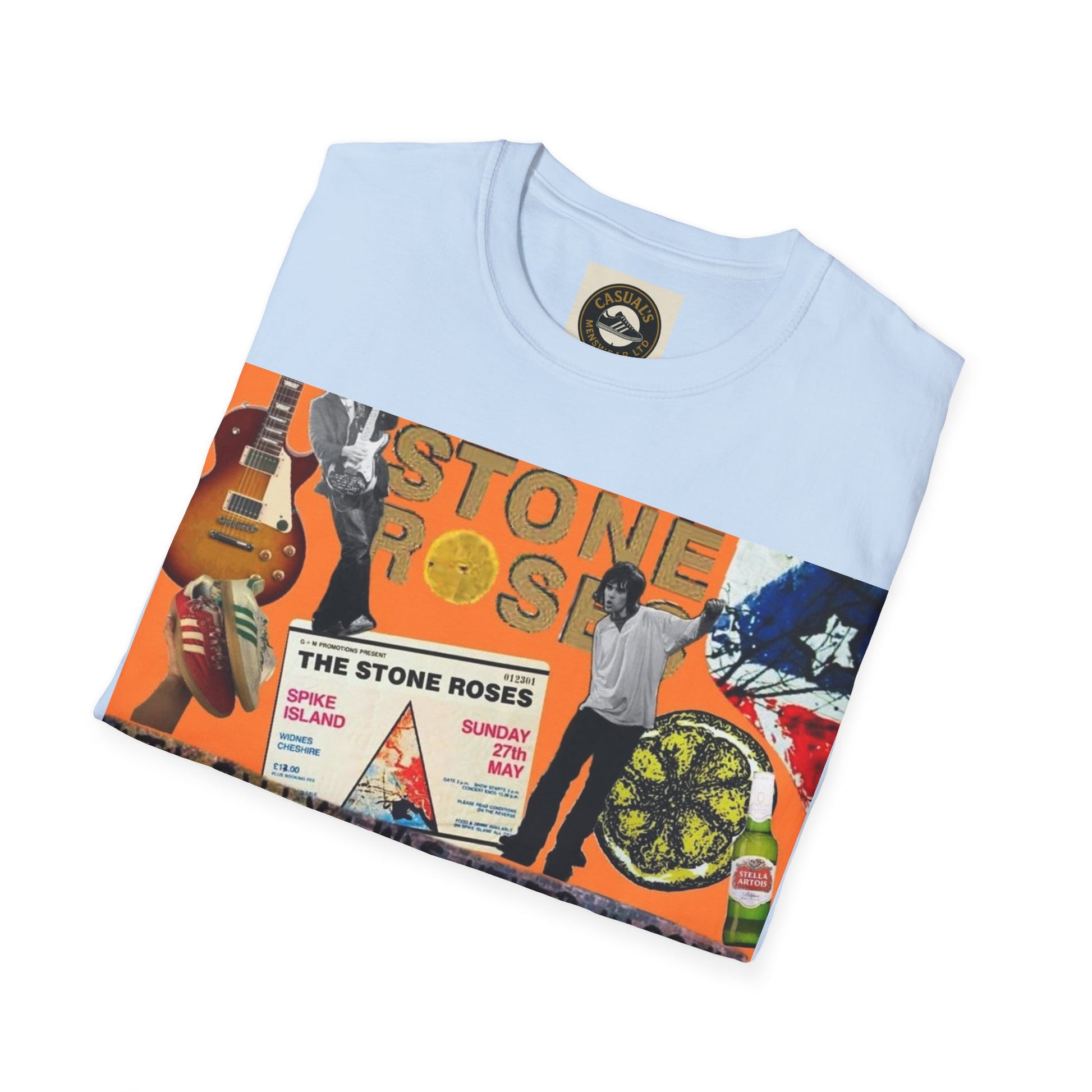 Stone Roses Iconic Unisex Softstyle T-Shirt