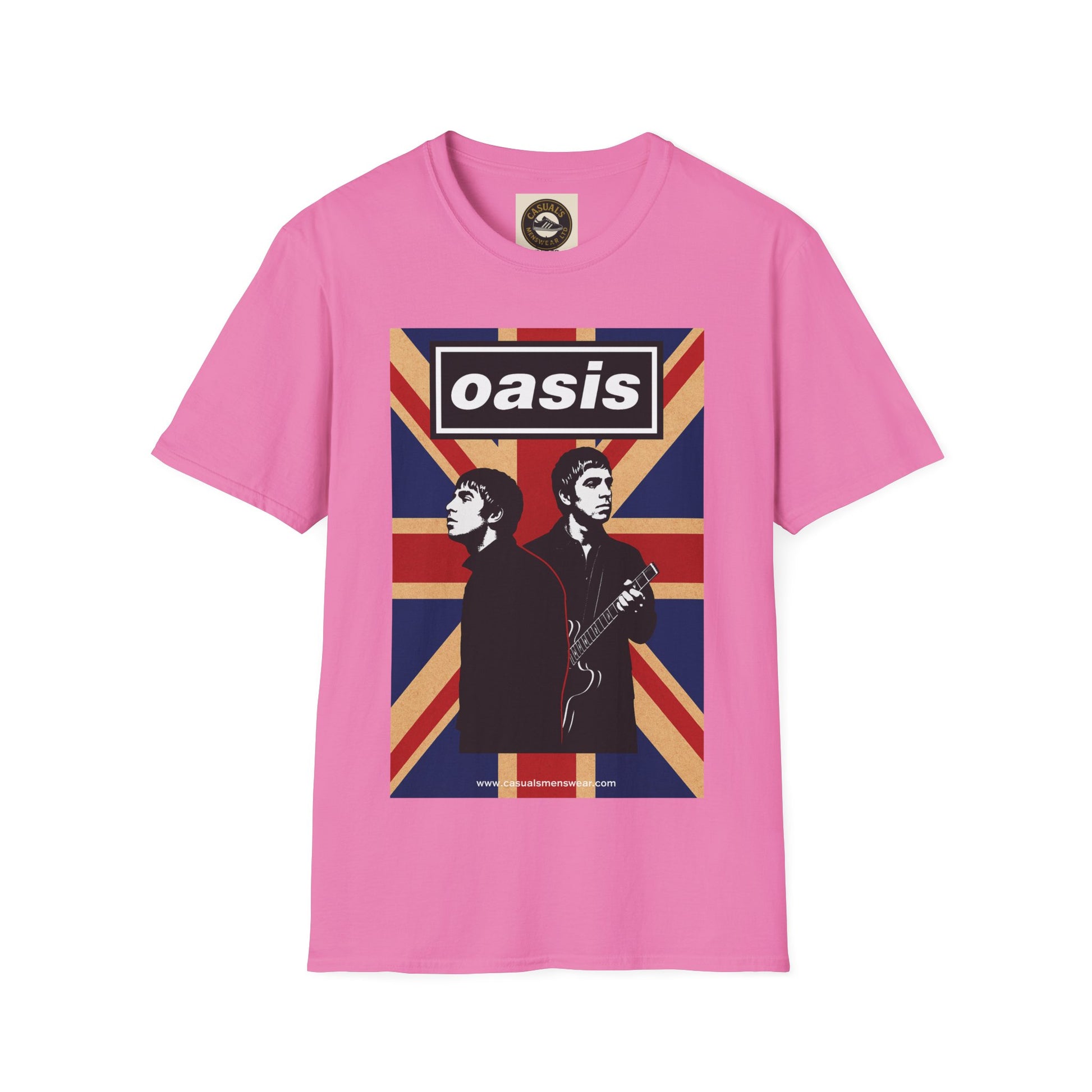 Oasis Band Unisex T-Shirt, Vintage Graphic Tee, Perfect for Concerts, Casual Wear, Music Lovers, Unique Gift Idea