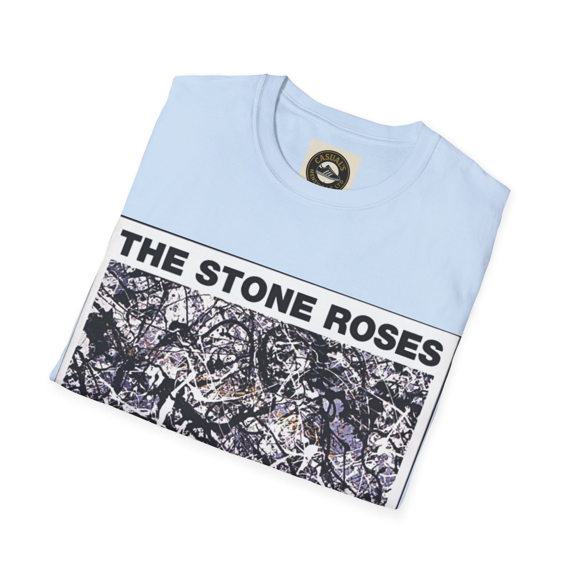 Stone Roses Graphic Tee, Unisex Soft T-Shirt, Music Fan Shirt, Vintage Band Tee, Casual Everyday Wear, Gift for Rock Lovers