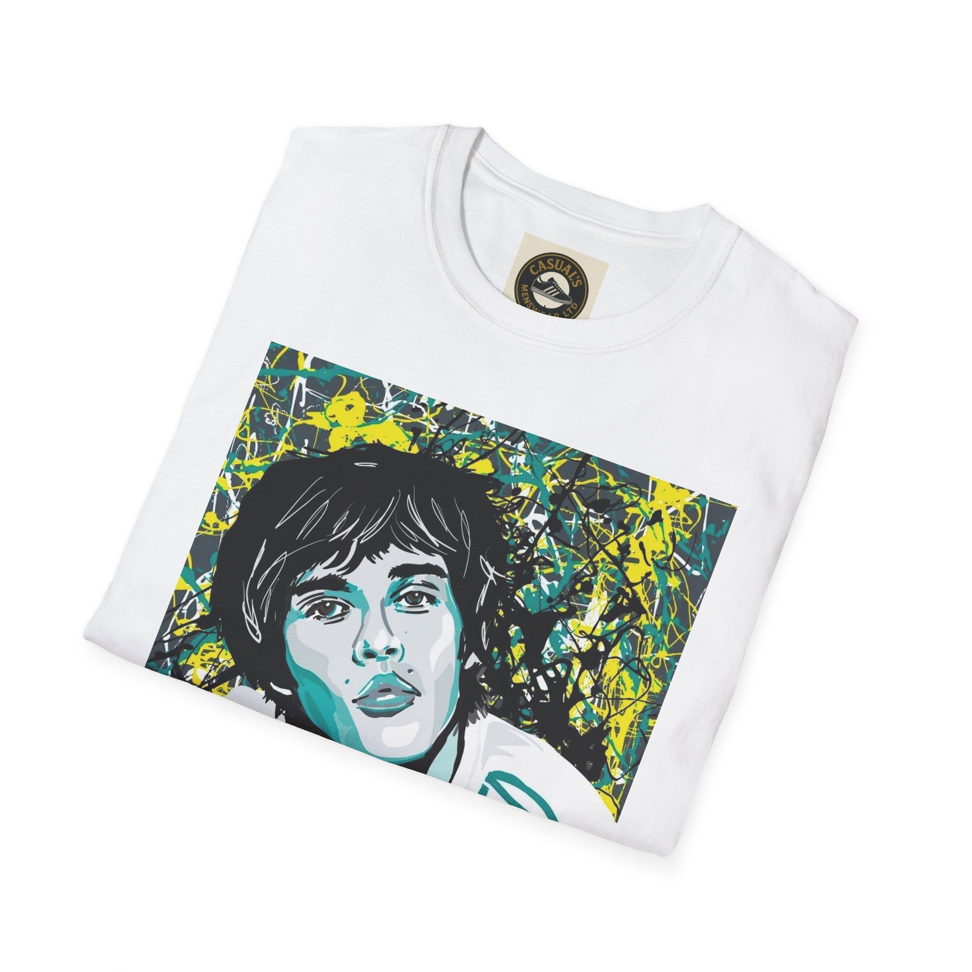 Stone Rosed I wanna Be Adored Unisex Softstyle T-Shirt with Artistic Design - "I Wanna Be Dressed" - Casual Tee for Creative Souls, Gift for Art Lovers, Music [...]