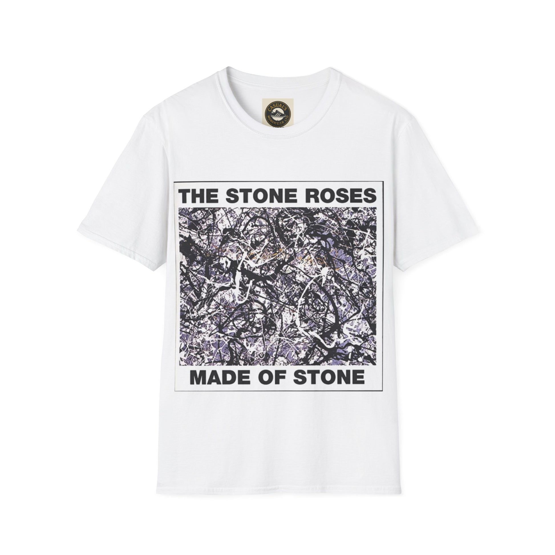Stone Roses Graphic Tee, Unisex Soft T-Shirt, Music Fan Shirt, Vintage Band Tee, Casual Everyday Wear, Gift for Rock Lovers