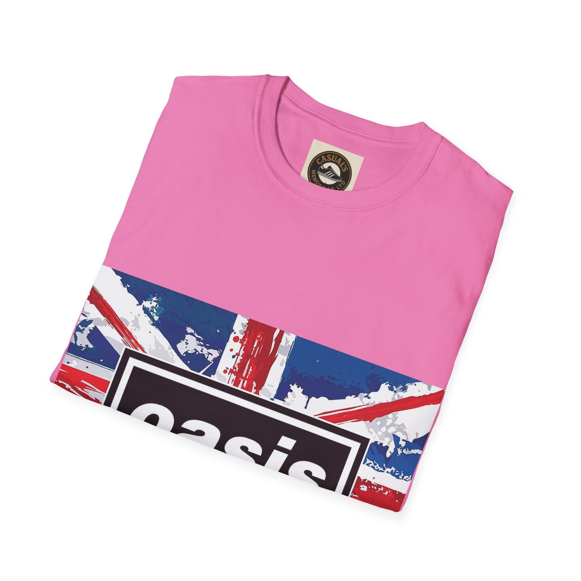 Oasis Inspired Vintage Unisex Softstyle T-Shirt, Casual Tee, Music Merchandise, Gift for Fans, Retro Apparel, Band T-Shirt