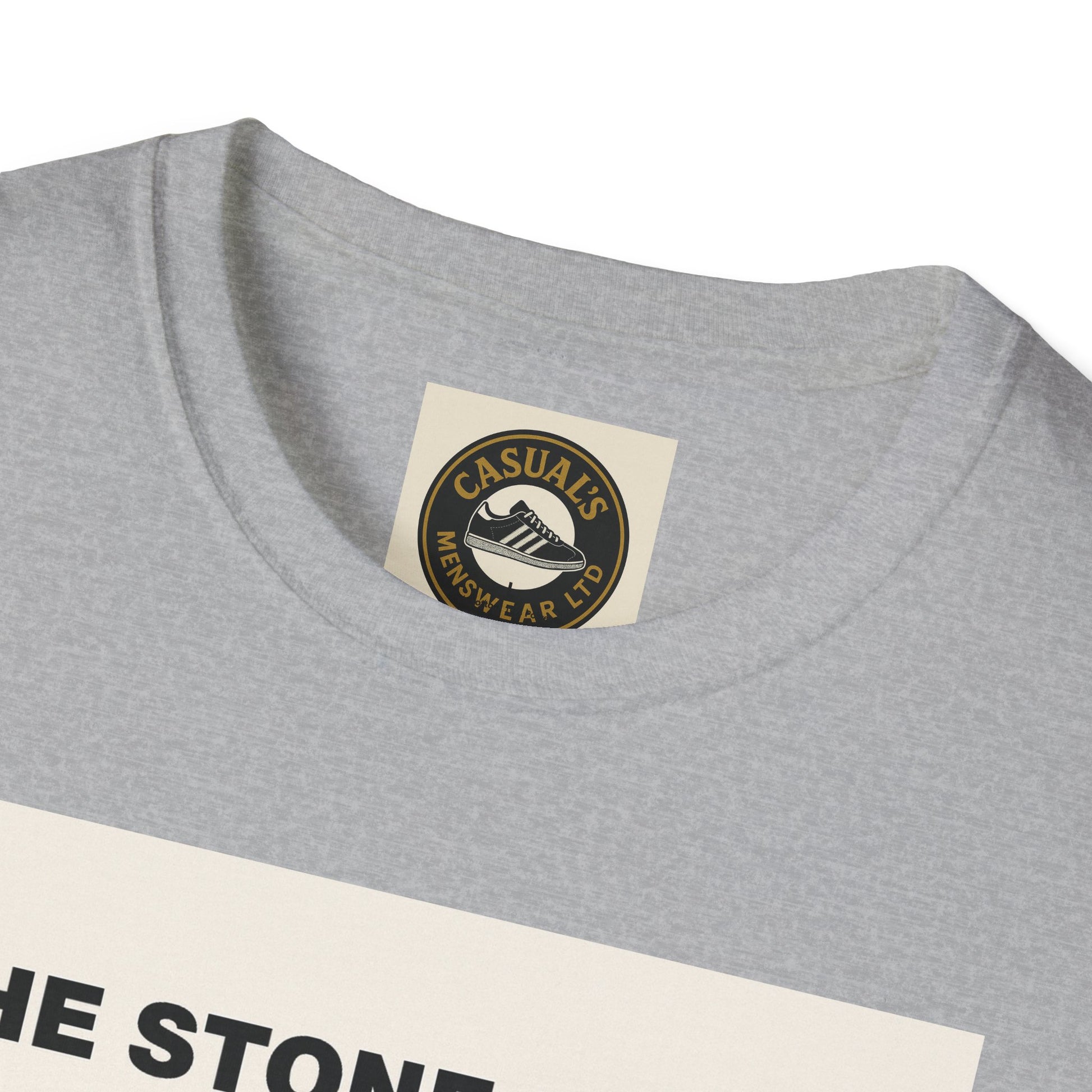Stone Roses Adidas Retro Graphic Tee, Unisex T-Shirt, Vintage Band Shirt, Casual Wear, Music Lover Gift