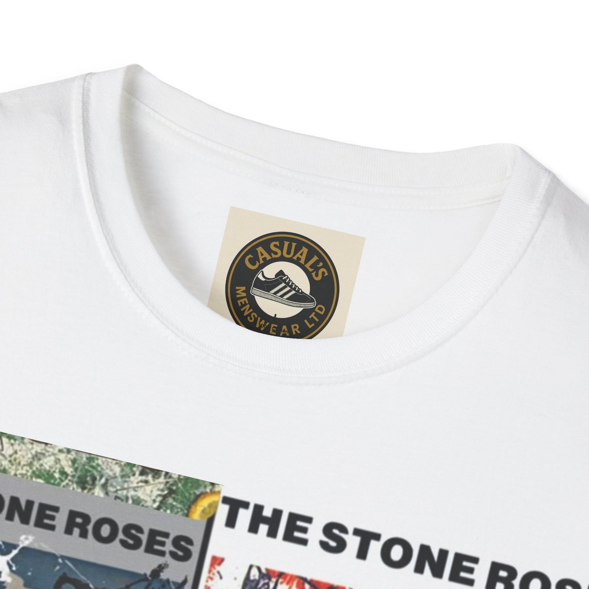 Stone Roses Retro Band Graphic T-Shirt, Vintage Style Shirt, Music Lover Gift, Unisex Fashion, 90s Inspired Tee, Casual Outfit