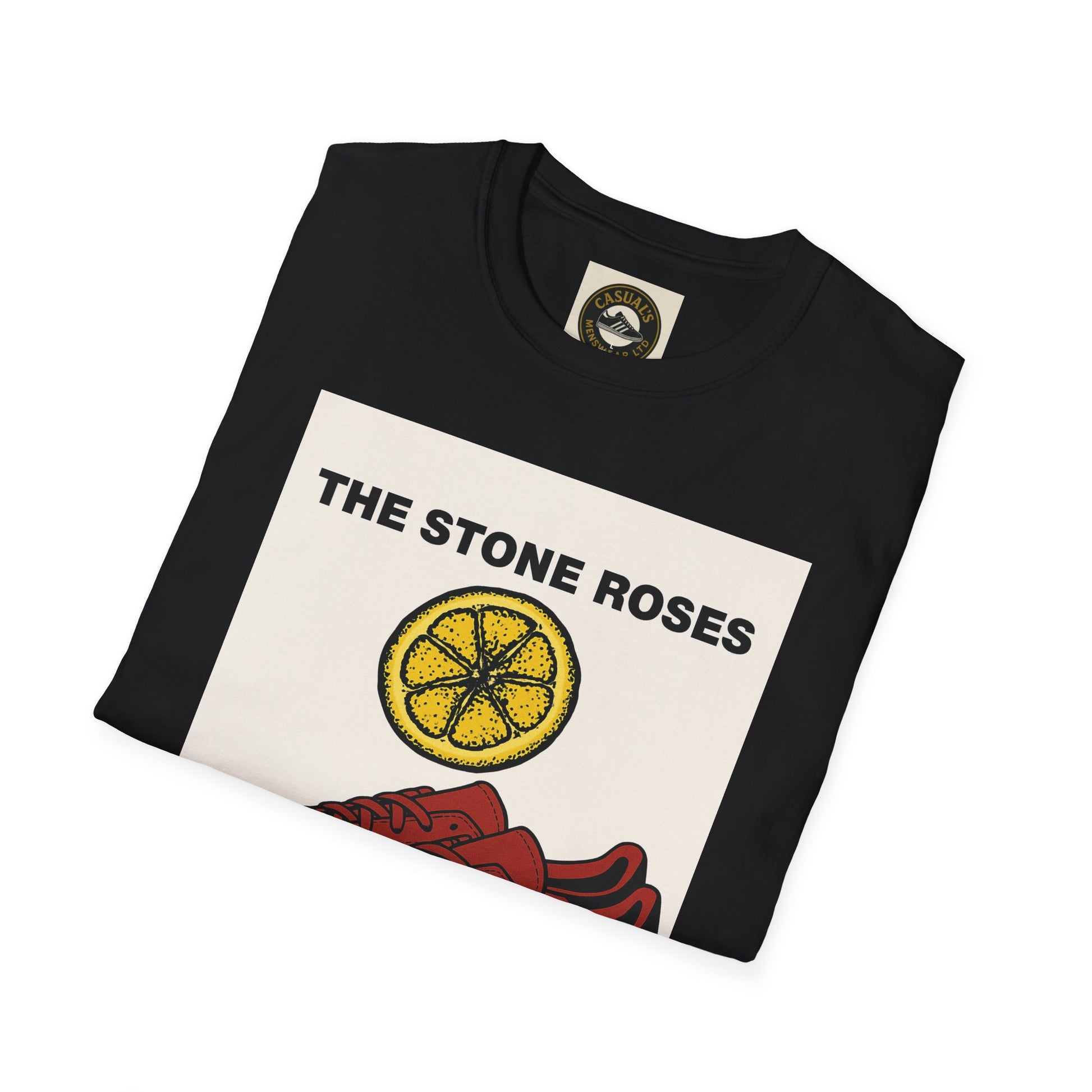 Stone Roses Adidas Retro Graphic Tee, Unisex T-Shirt, Vintage Band Shirt, Casual Wear, Music Lover Gift