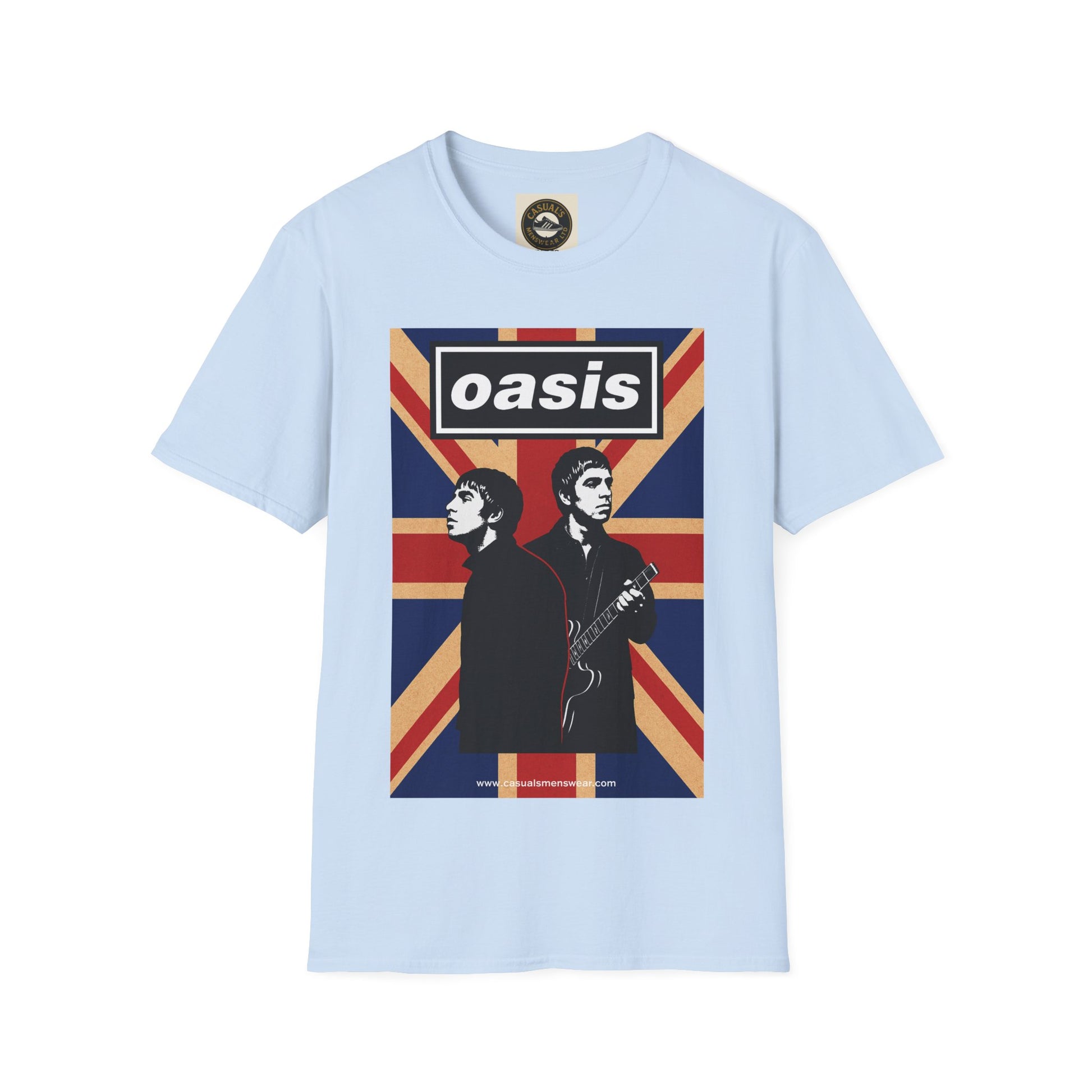 Oasis Band Unisex T-Shirt, Vintage Graphic Tee, Perfect for Concerts, Casual Wear, Music Lovers, Unique Gift Idea
