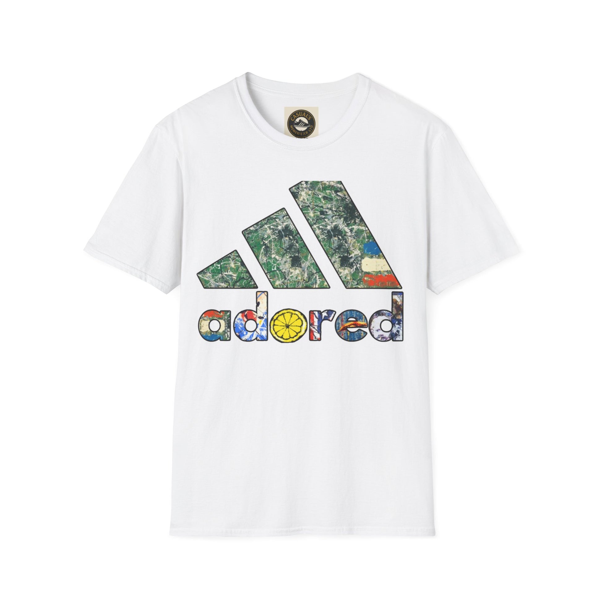 Adored Unisex Softstyle T-Shirt - Casual Wear, Gifts for Him/Her, Street Style, Birthday Present, Everyday Fashion