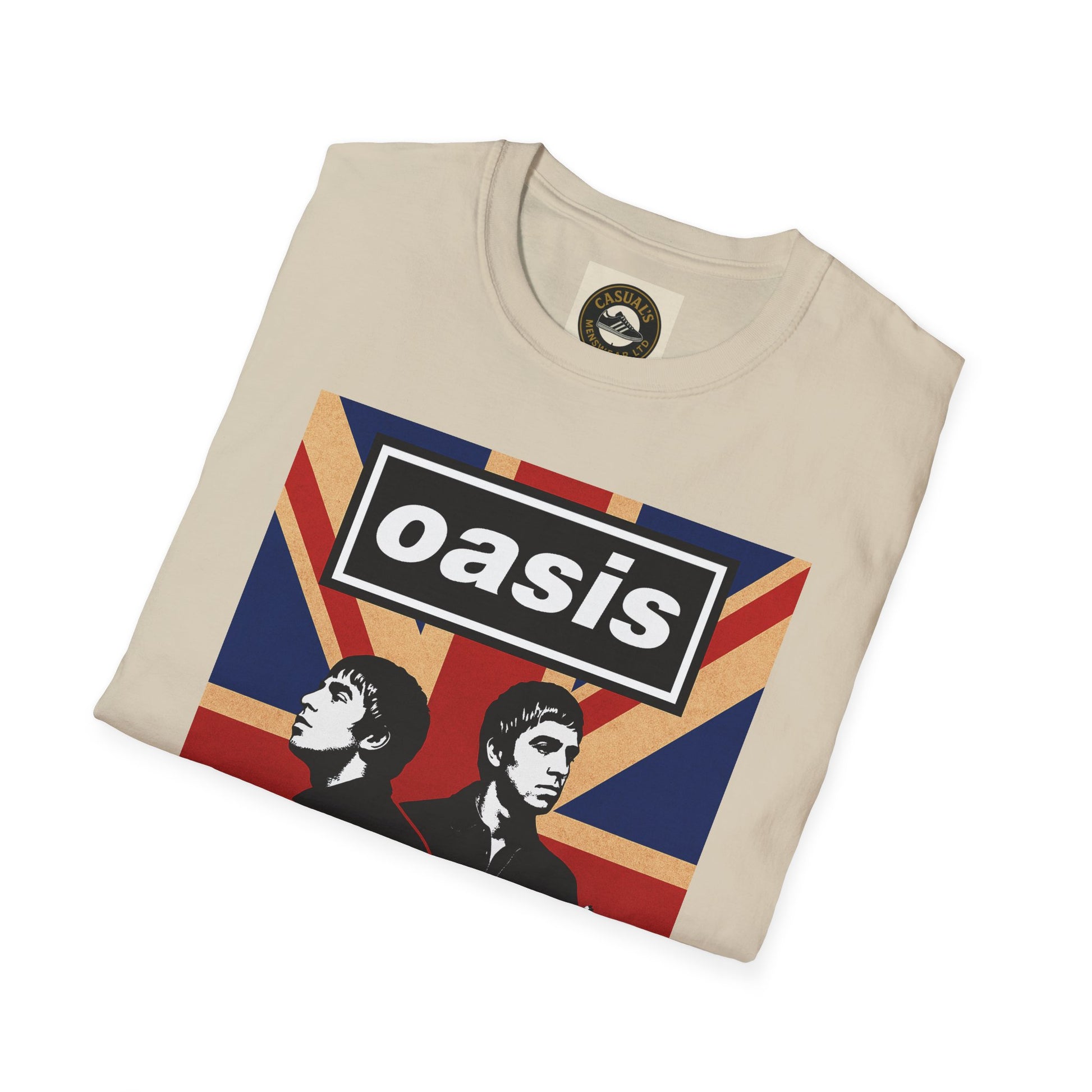 Oasis Band Unisex T-Shirt, Vintage Graphic Tee, Perfect for Concerts, Casual Wear, Music Lovers, Unique Gift Idea