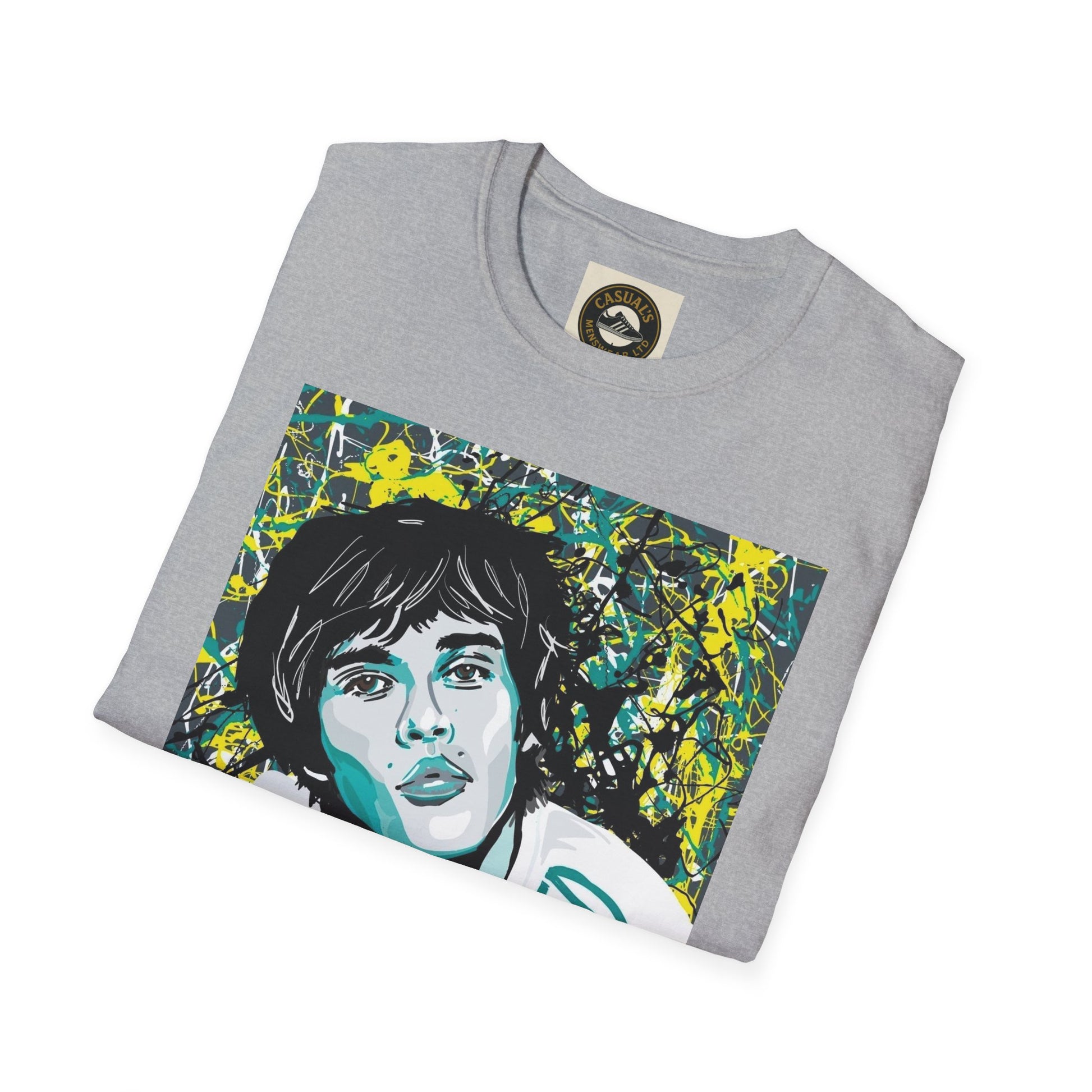 Stone Rosed I wanna Be Adored Unisex Softstyle T-Shirt with Artistic Design - "I Wanna Be Dressed" - Casual Tee for Creative Souls, Gift for Art Lovers, Music [...]