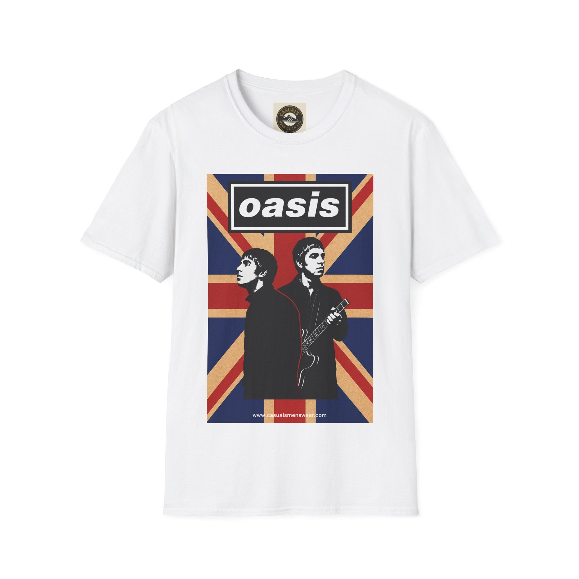 Oasis Band Unisex T-Shirt, Vintage Graphic Tee, Perfect for Concerts, Casual Wear, Music Lovers, Unique Gift Idea