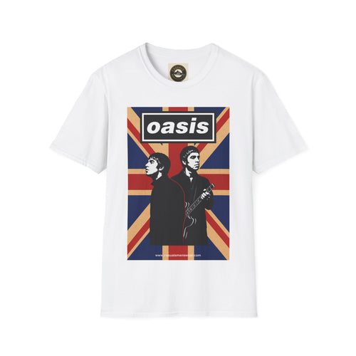 Oasis Band Unisex T-Shirt, Vintage Graphic Tee, Perfect for Concerts, Casual Wear, Music Lovers, Unique Gift Idea