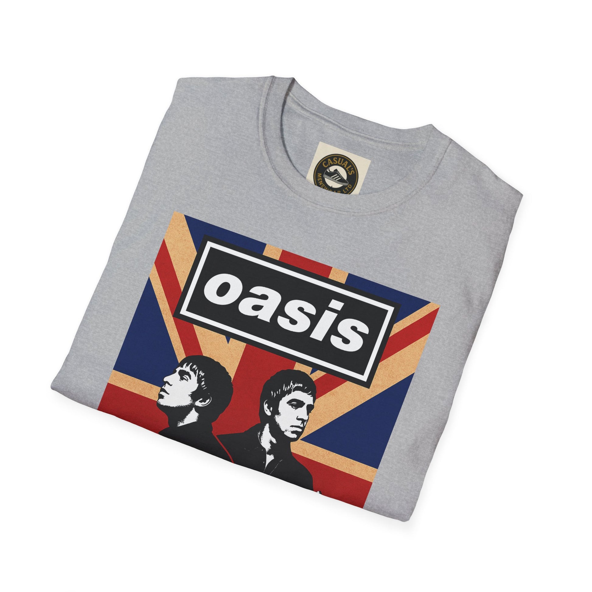 Oasis Band Unisex T-Shirt, Vintage Graphic Tee, Perfect for Concerts, Casual Wear, Music Lovers, Unique Gift Idea