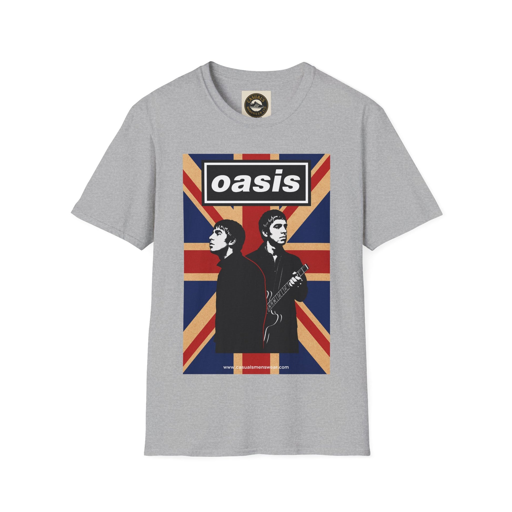 Oasis Band Unisex T-Shirt, Vintage Graphic Tee, Perfect for Concerts, Casual Wear, Music Lovers, Unique Gift Idea