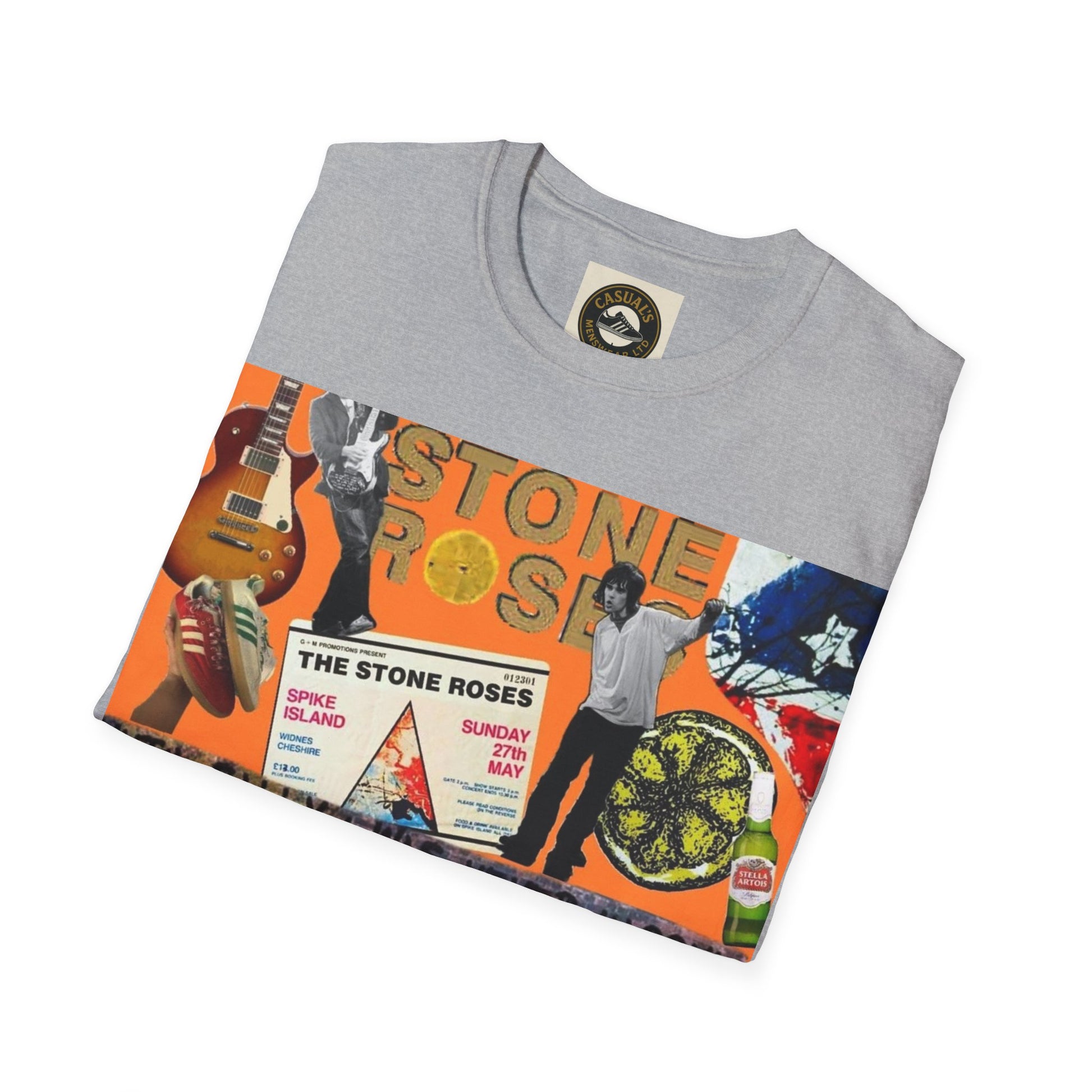 Stone Roses Iconic Unisex Softstyle T-Shirt