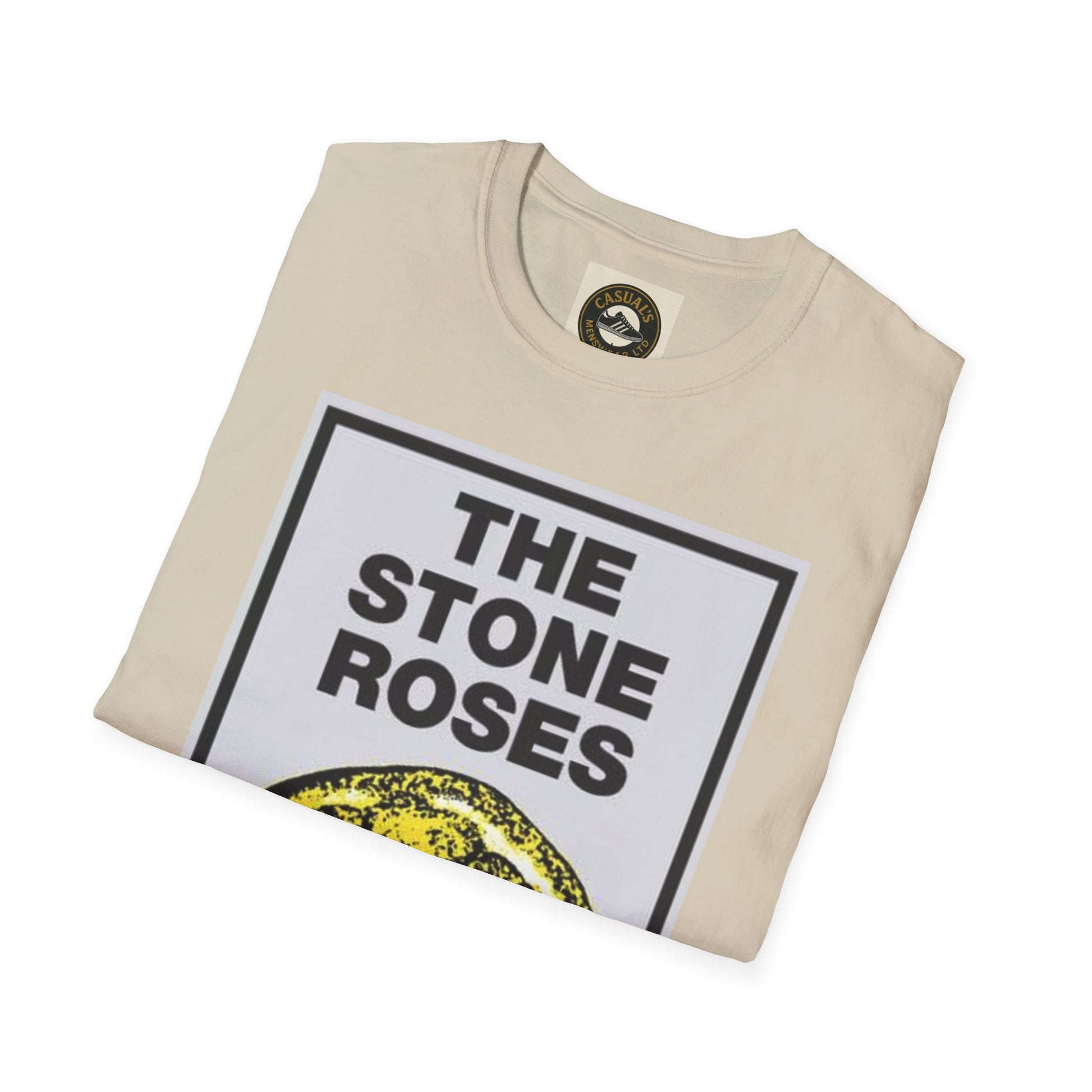 Stone Roses Vintage Graphic Unisex T-Shirt, Retro Band Tee, Music Lover Apparel, Gift for Concert Goers, Casual Outfit