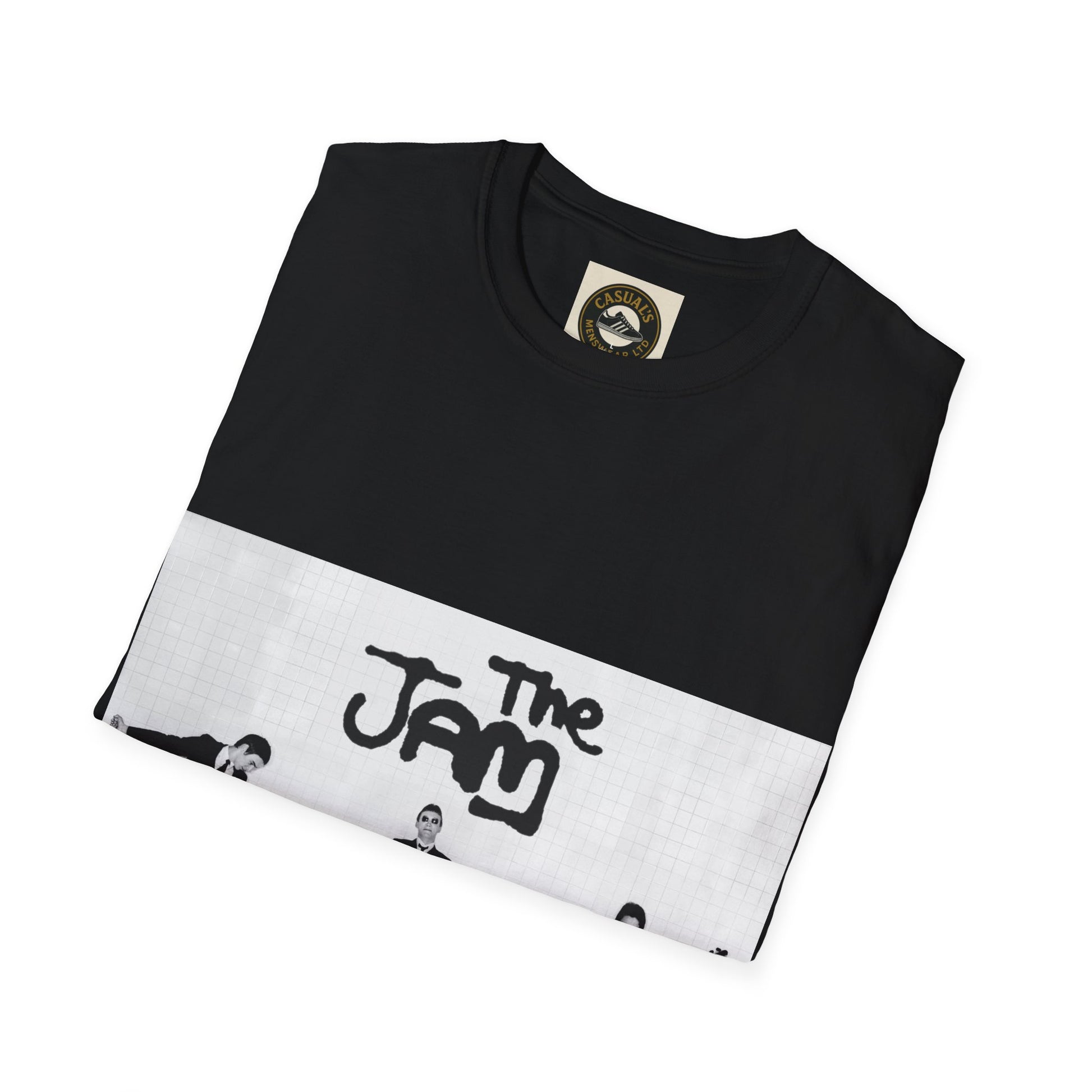 The Jam Retro Band Tee, Music Lover Gift, Vintage Style Shirt, Concert Apparel, Unisex Graphic Tee,  Merch
