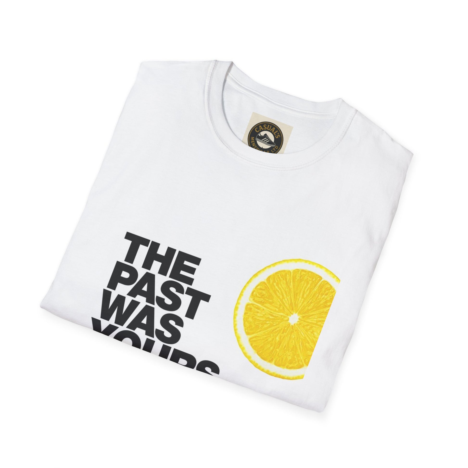Stone Roses Unisex Softstyle T-Shirt - Retro Lemon Design, Casual Tee for Music Lovers, Ideal Gift for Birthdays, Festivals, and Daily Wear