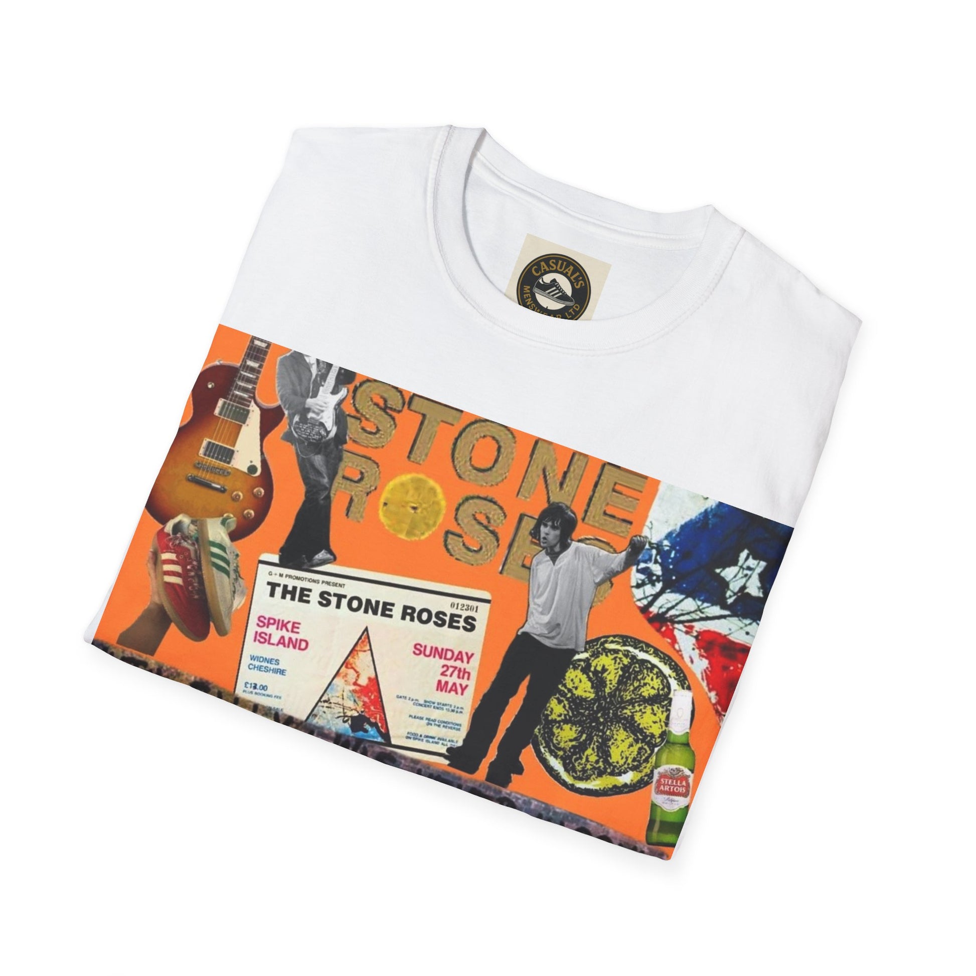 Stone Roses Iconic Unisex Softstyle T-Shirt
