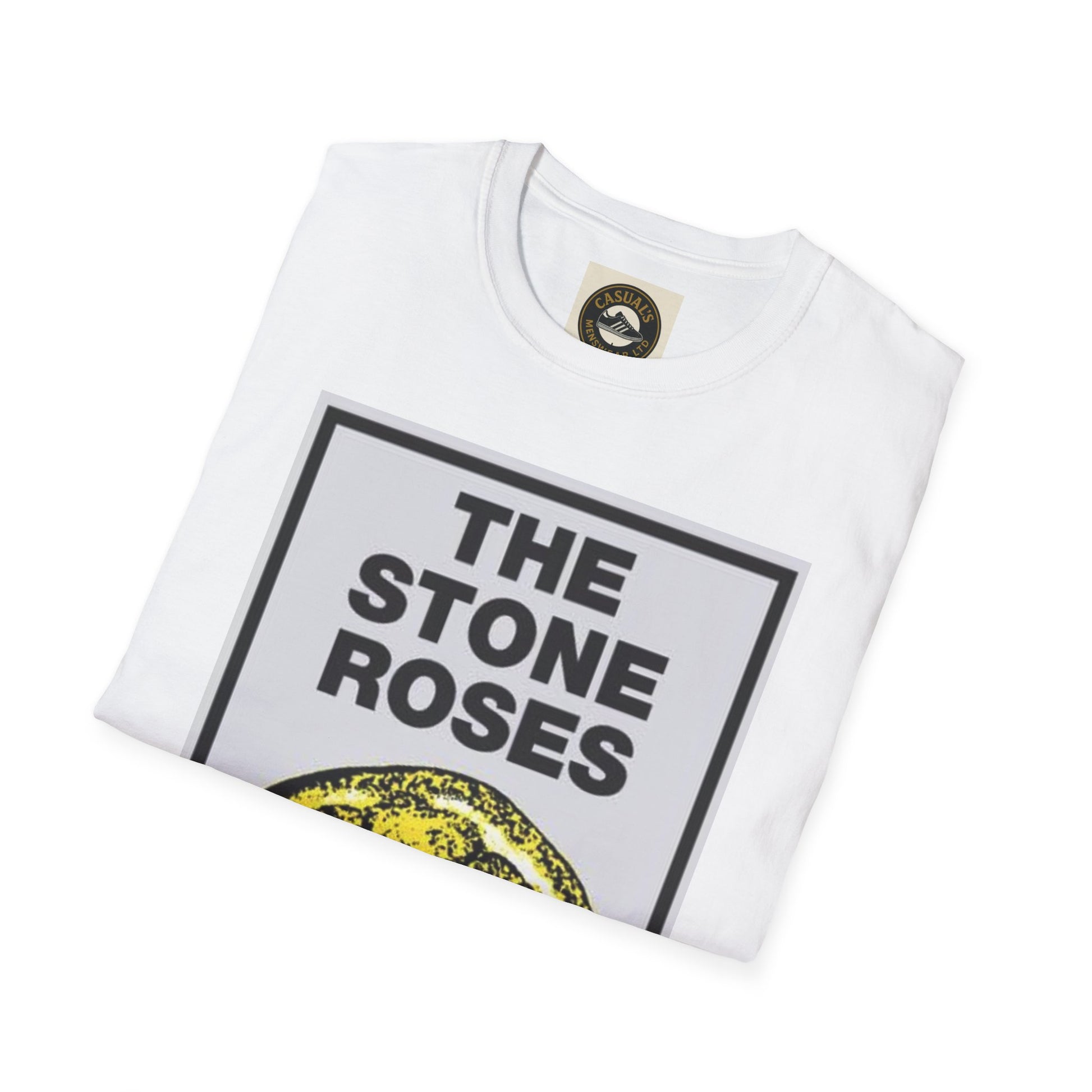 Stone Roses Vintage Graphic Unisex T-Shirt, Retro Band Tee, Music Lover Apparel, Gift for Concert Goers, Casual Outfit