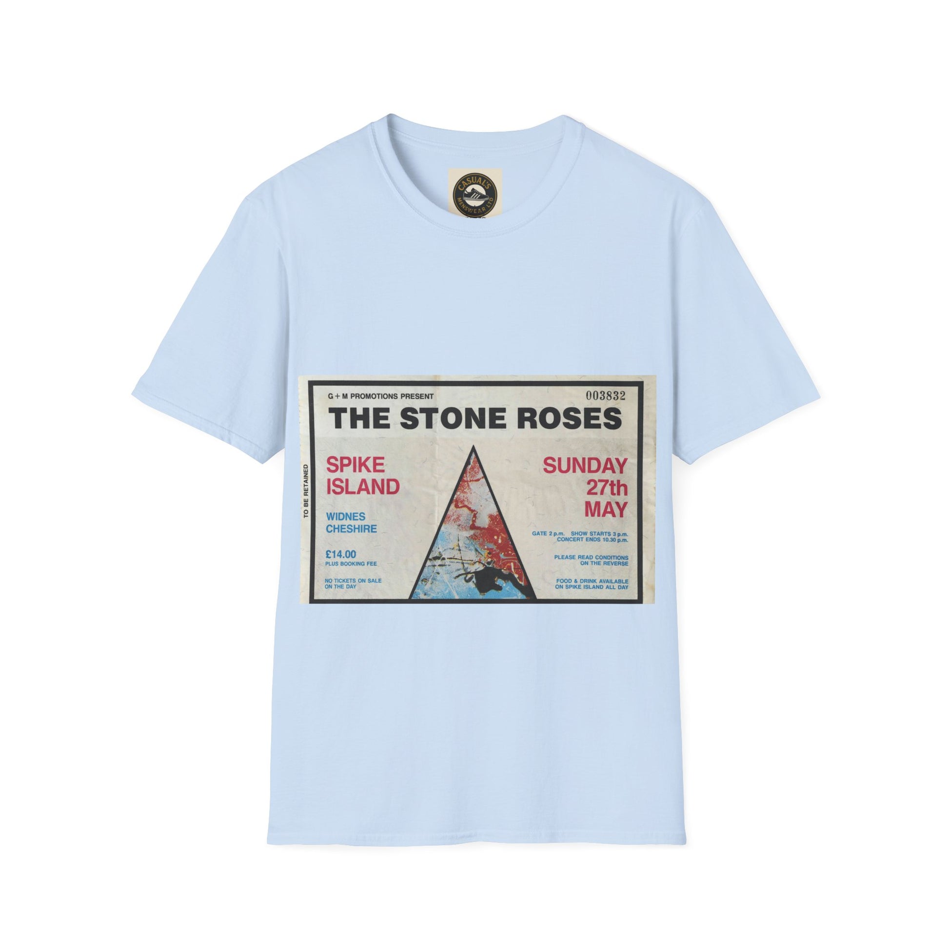 The Stone Roses Concert T-Shirt | Vintage Style Tee, Unisex Graphic Shirt, Music Lover Gift, Retro Band Apparel, Festival Outfit