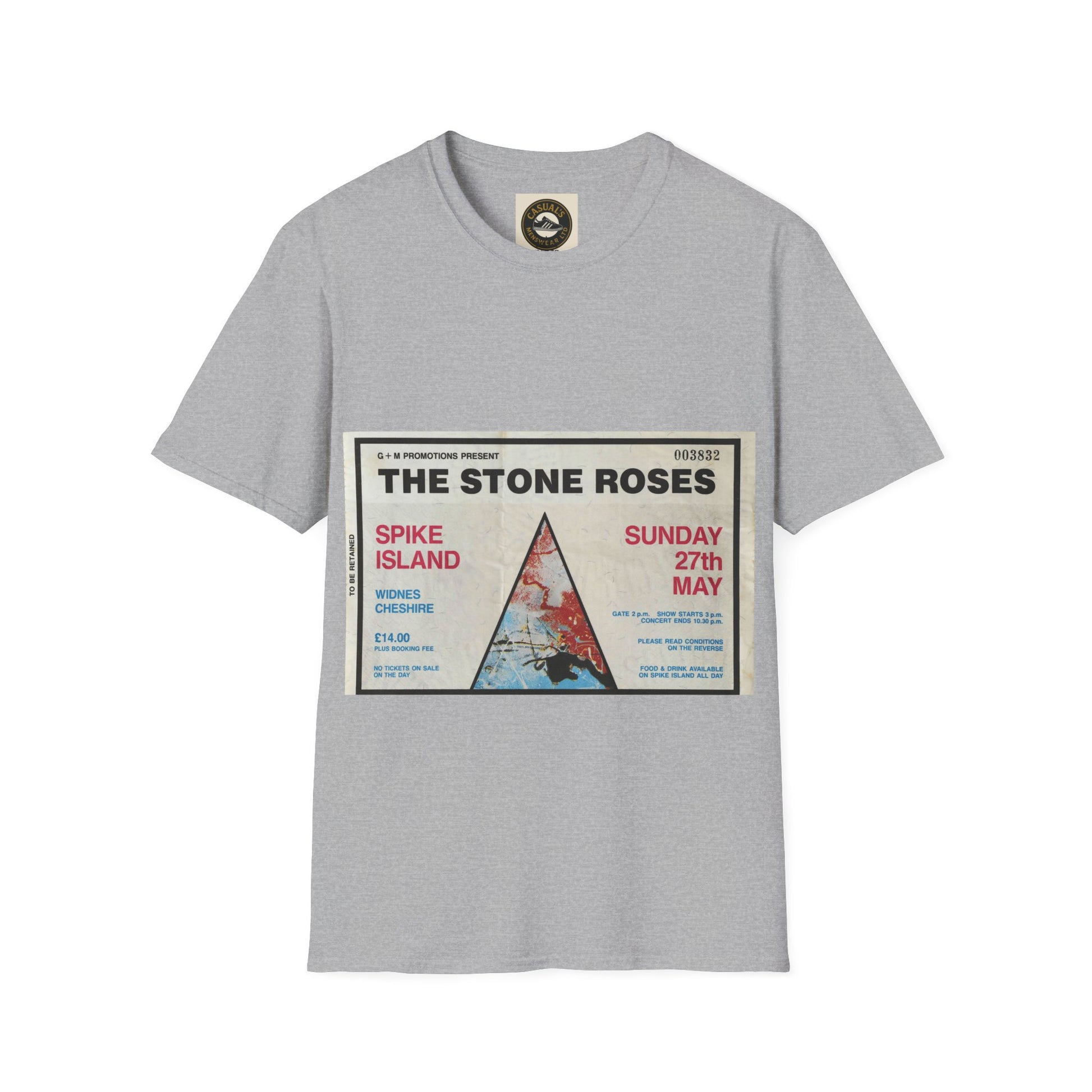 The Stone Roses Concert T-Shirt | Vintage Style Tee, Unisex Graphic Shirt, Music Lover Gift, Retro Band Apparel, Festival Outfit