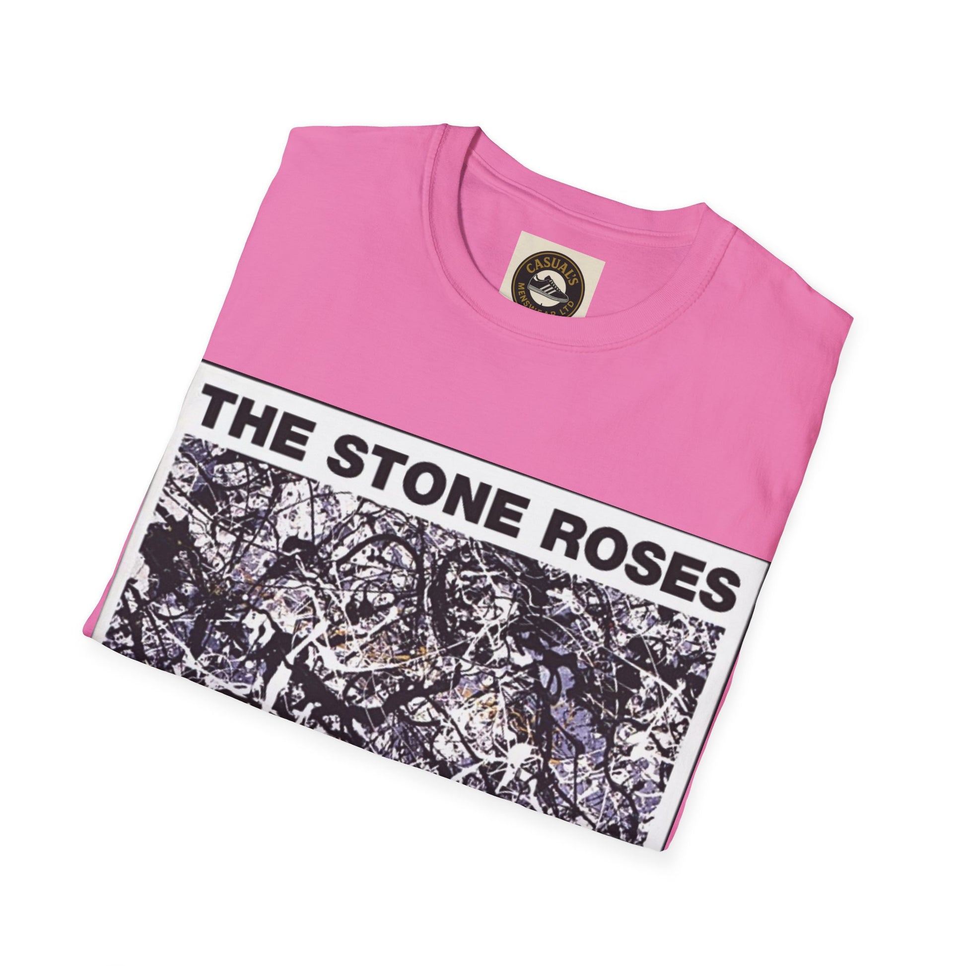 Stone Roses Graphic Tee, Unisex Soft T-Shirt, Music Fan Shirt, Vintage Band Tee, Casual Everyday Wear, Gift for Rock Lovers