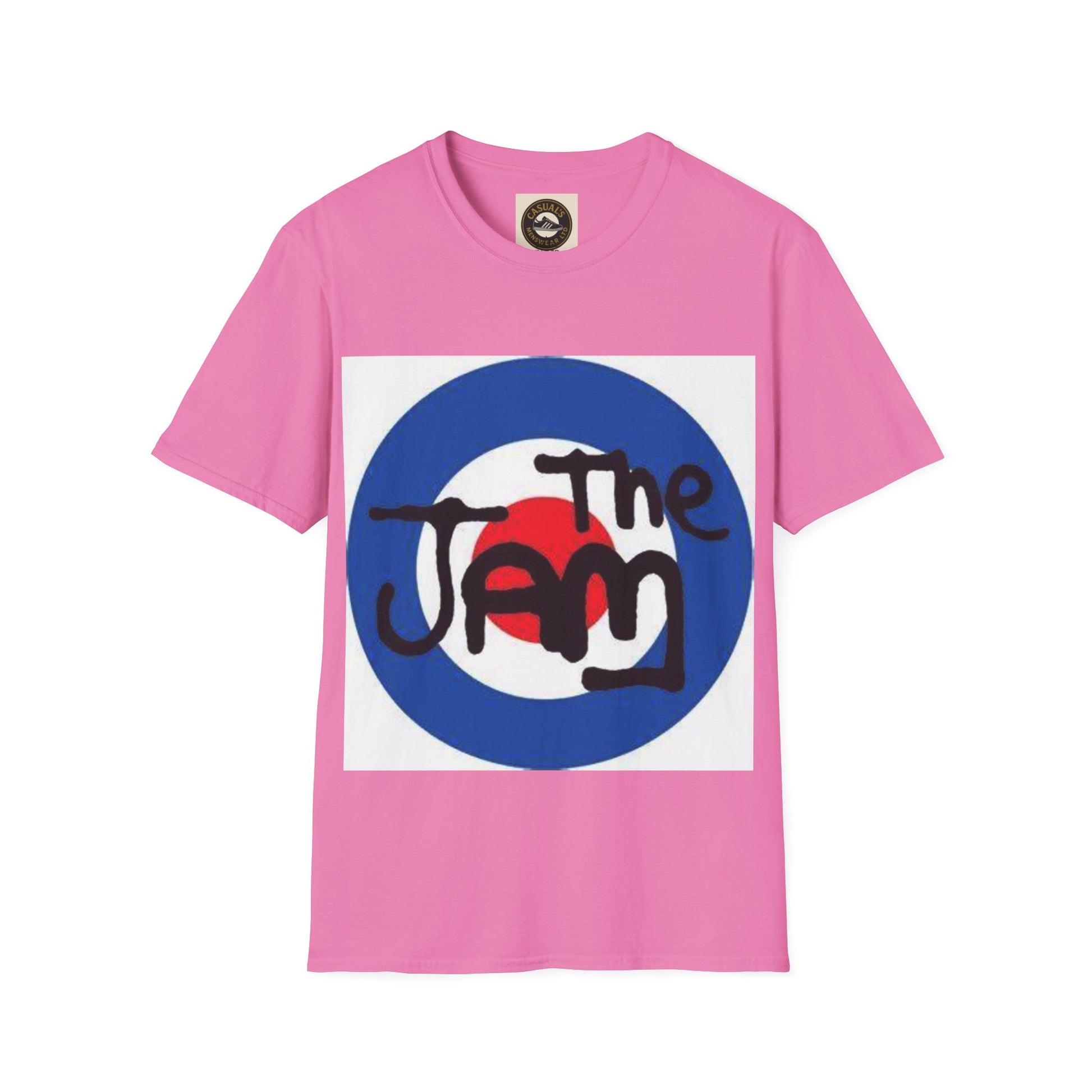 The Jam Band Unisex Softstyle T-Shirt, Vintage Music Tee, Casual Wear, Gift for Music Lovers, Concert Outfit, Festival Shirt