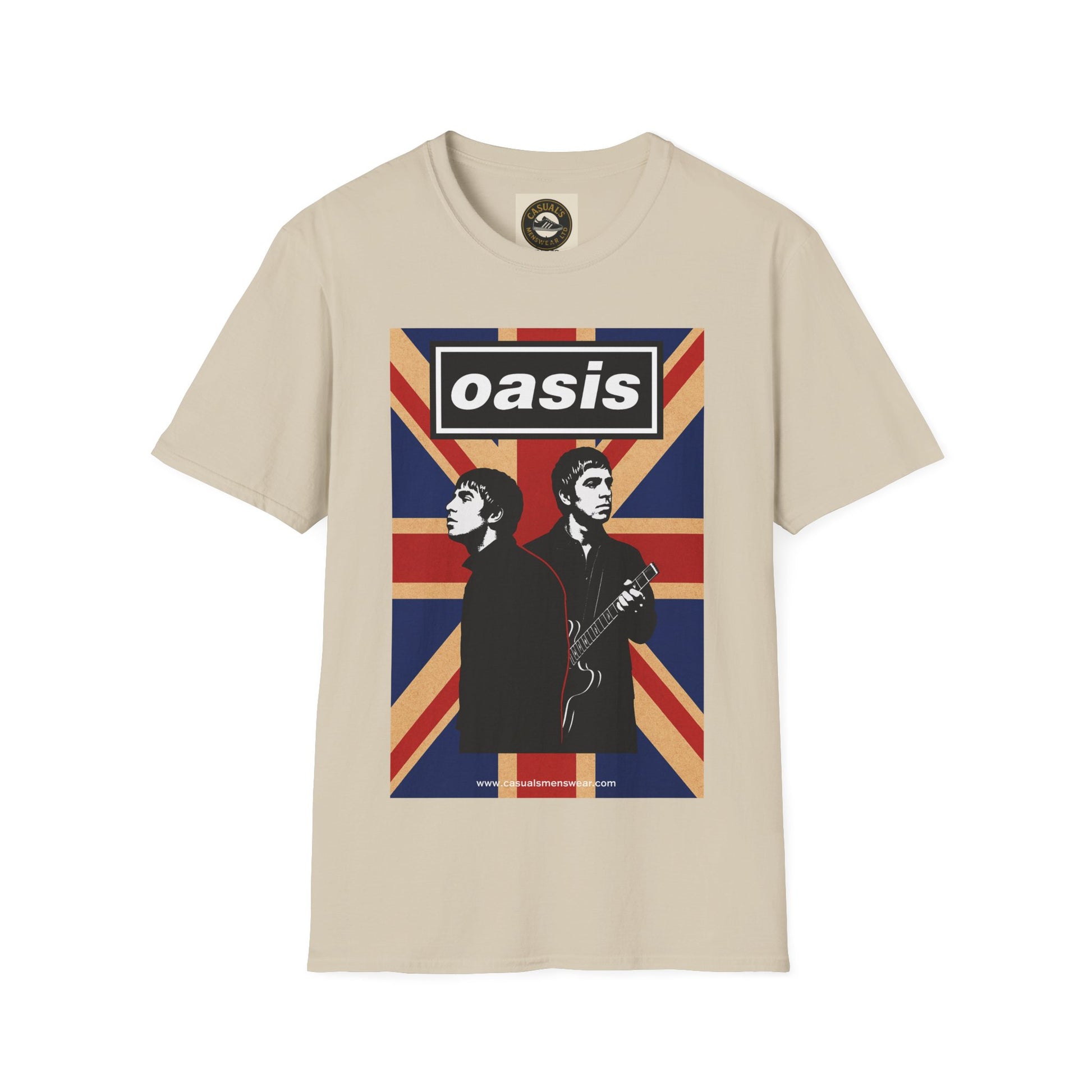 Oasis Band Unisex T-Shirt, Vintage Graphic Tee, Perfect for Concerts, Casual Wear, Music Lovers, Unique Gift Idea