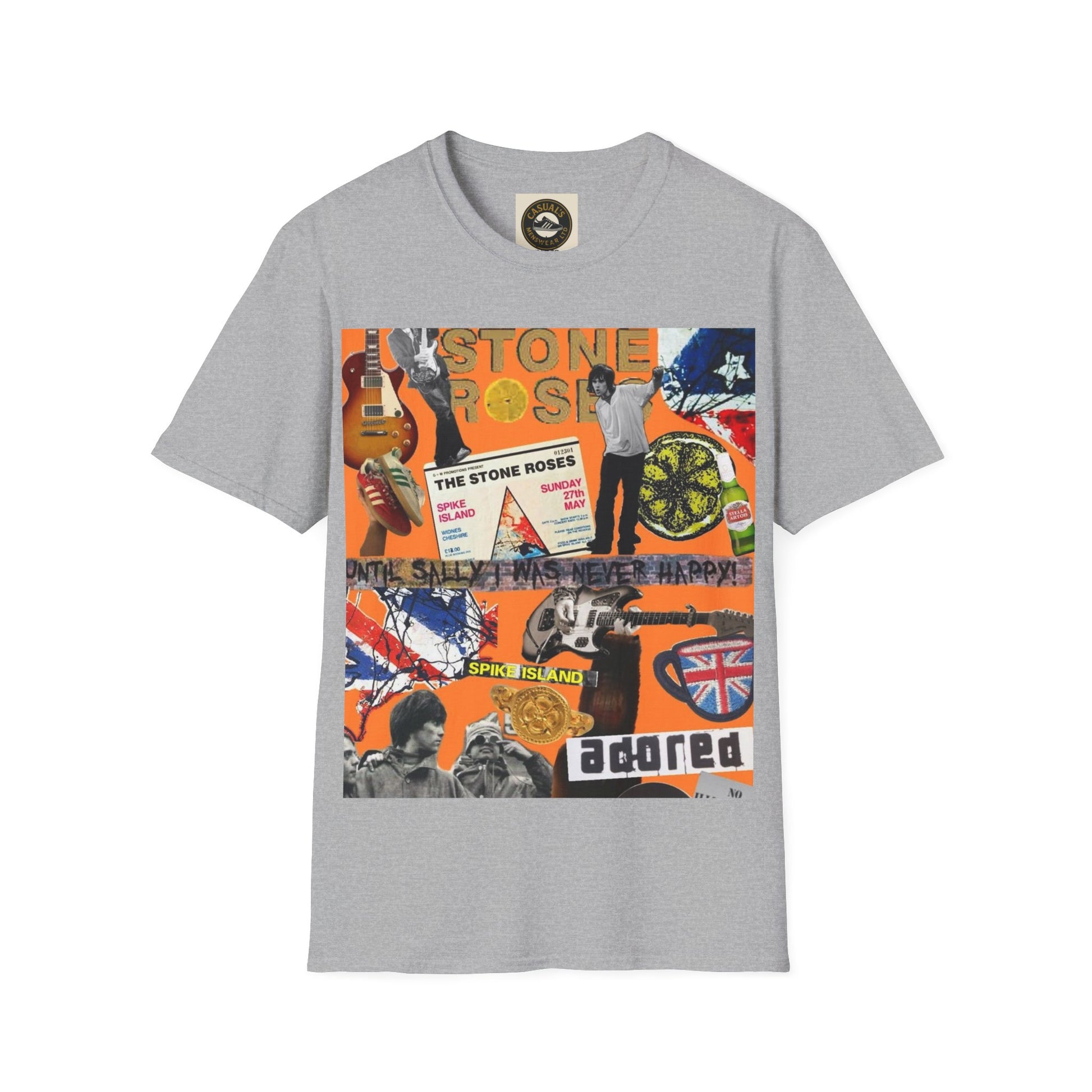 Stone Roses Iconic Unisex Softstyle T-Shirt