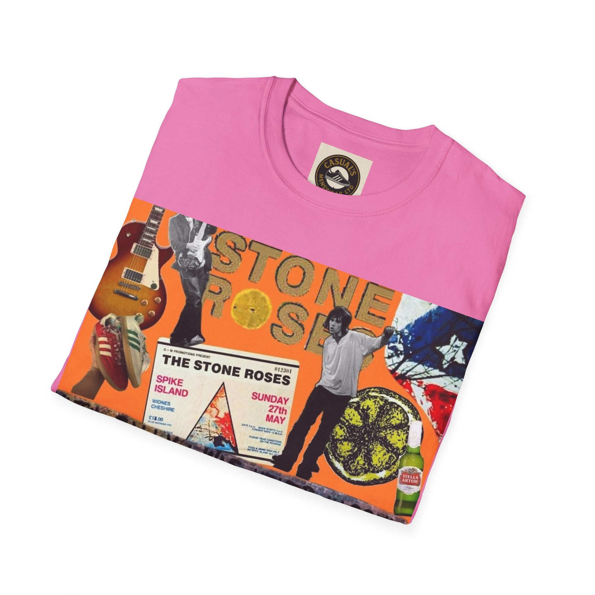 Stone Roses Iconic Unisex Softstyle T-Shirt