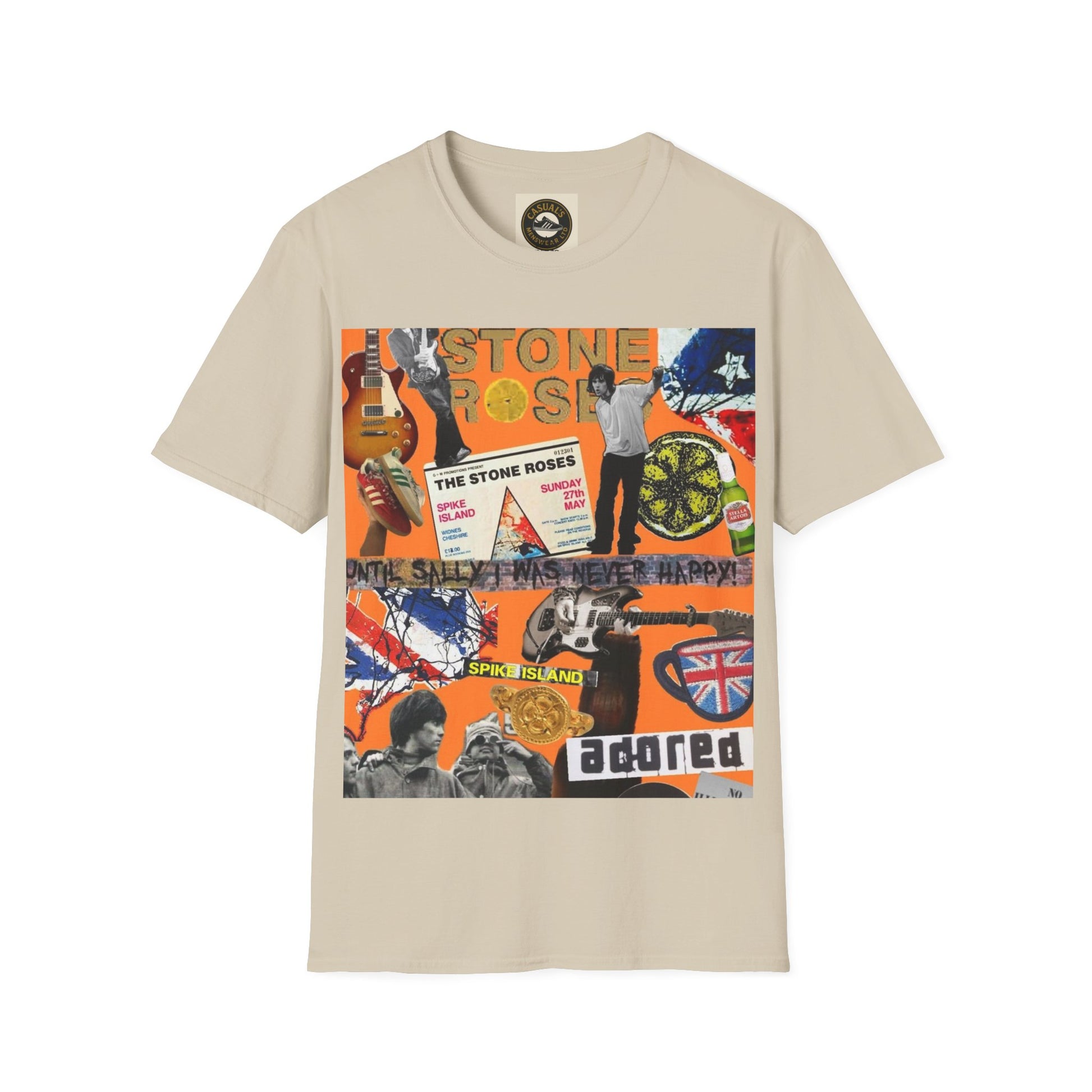Stone Roses Iconic Unisex Softstyle T-Shirt