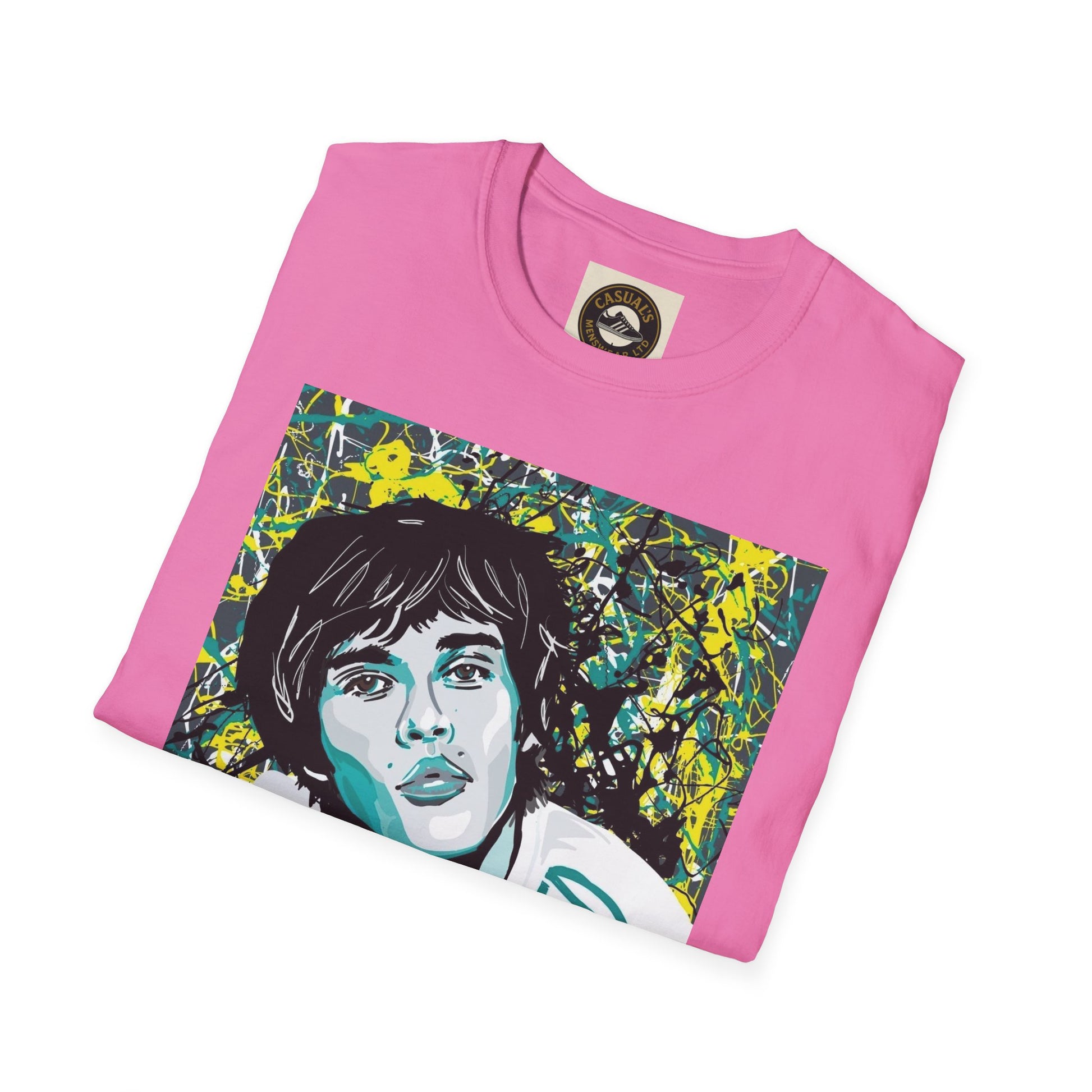 Stone Rosed I wanna Be Adored Unisex Softstyle T-Shirt with Artistic Design - "I Wanna Be Dressed" - Casual Tee for Creative Souls, Gift for Art Lovers, Music [...]